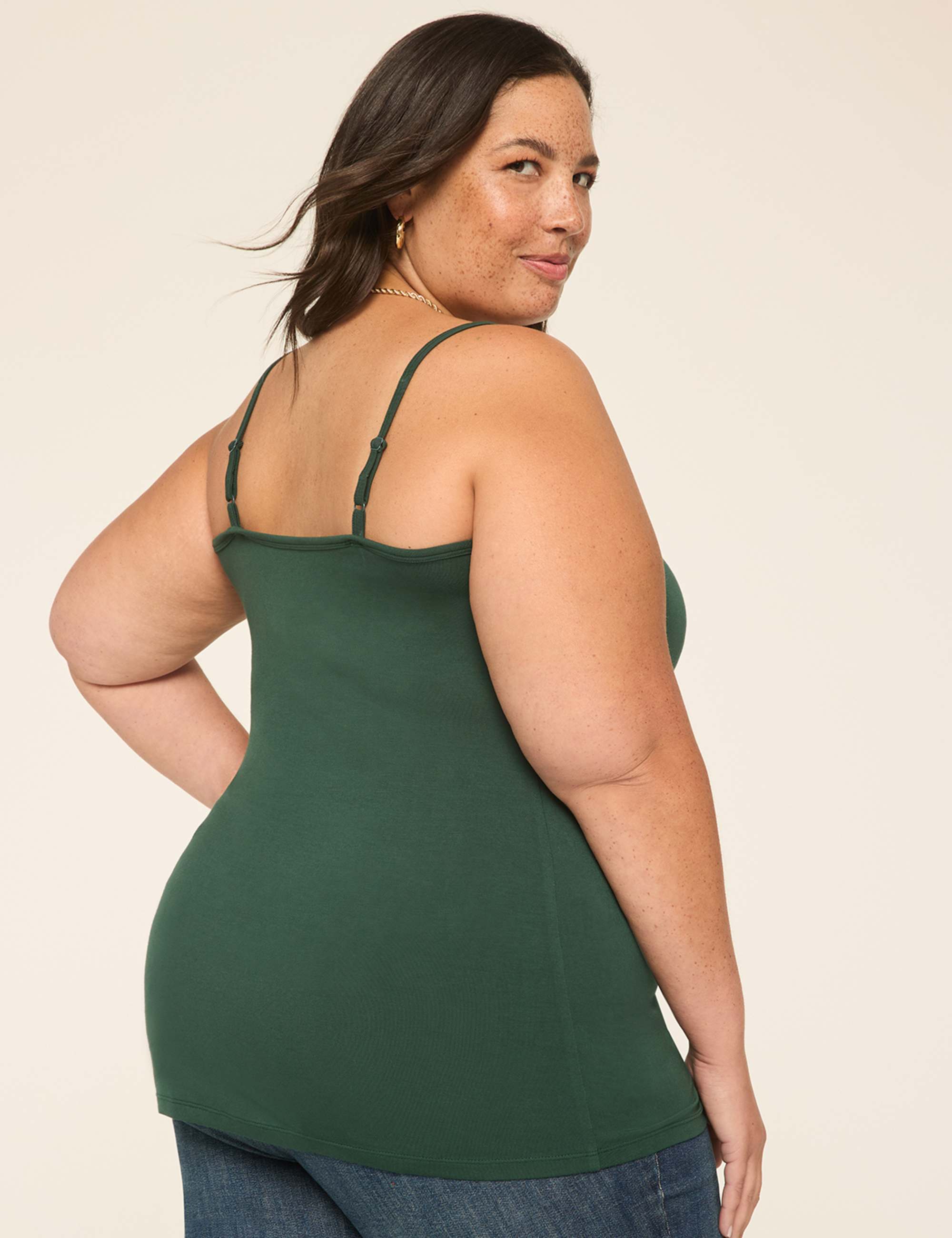 V-Neck Body-Skimming Cami