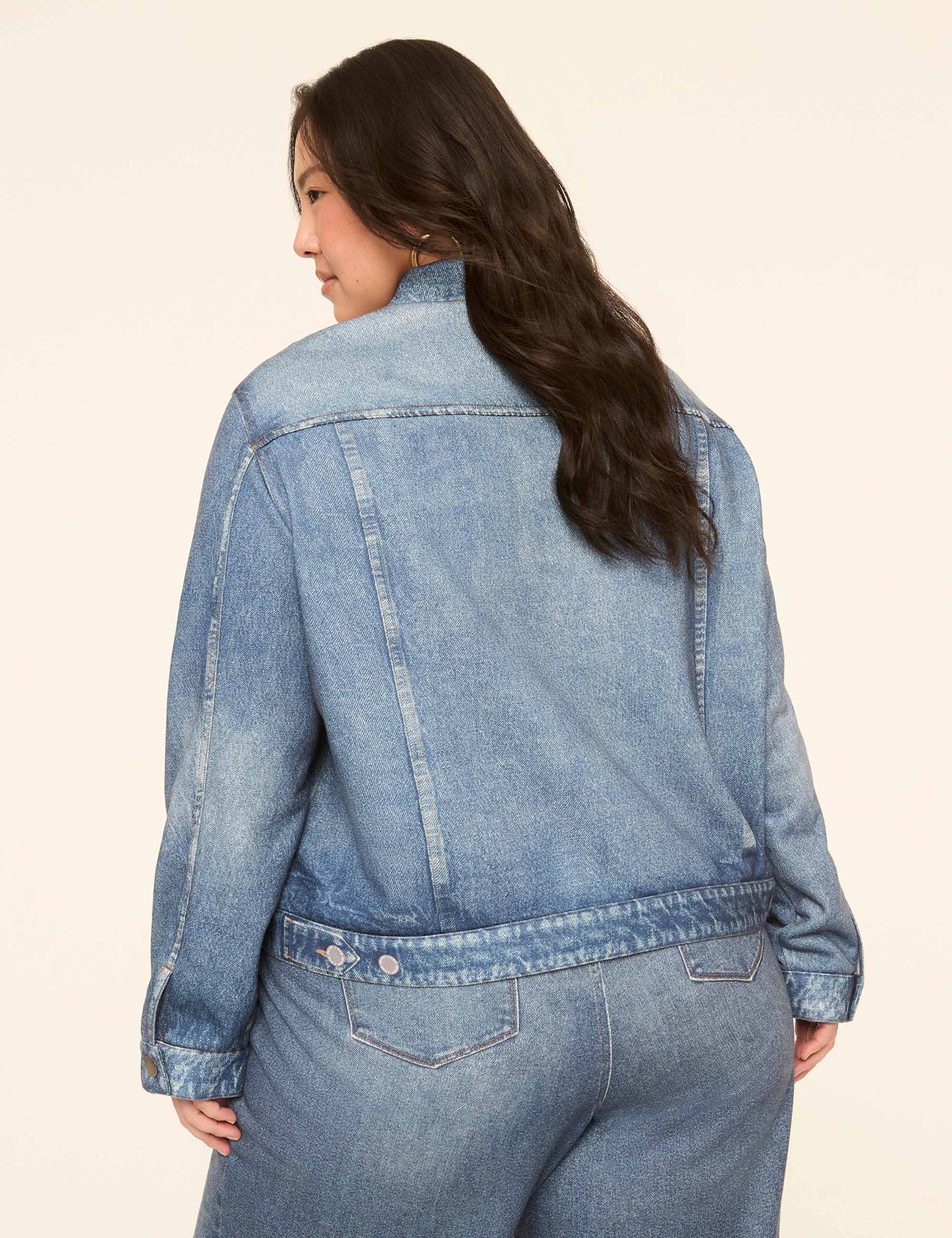 French Terry Trucker Jacket
