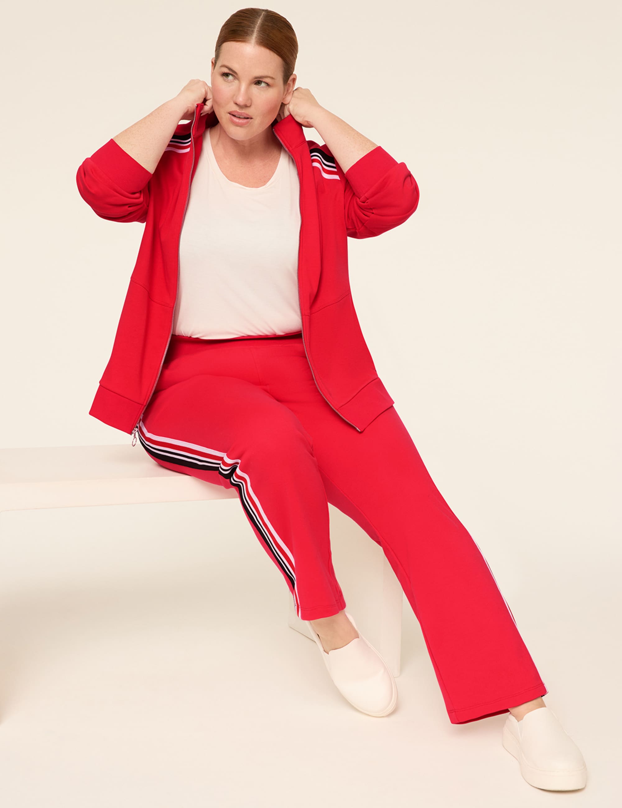 LIVI French Terry Full-Zip Jacket
