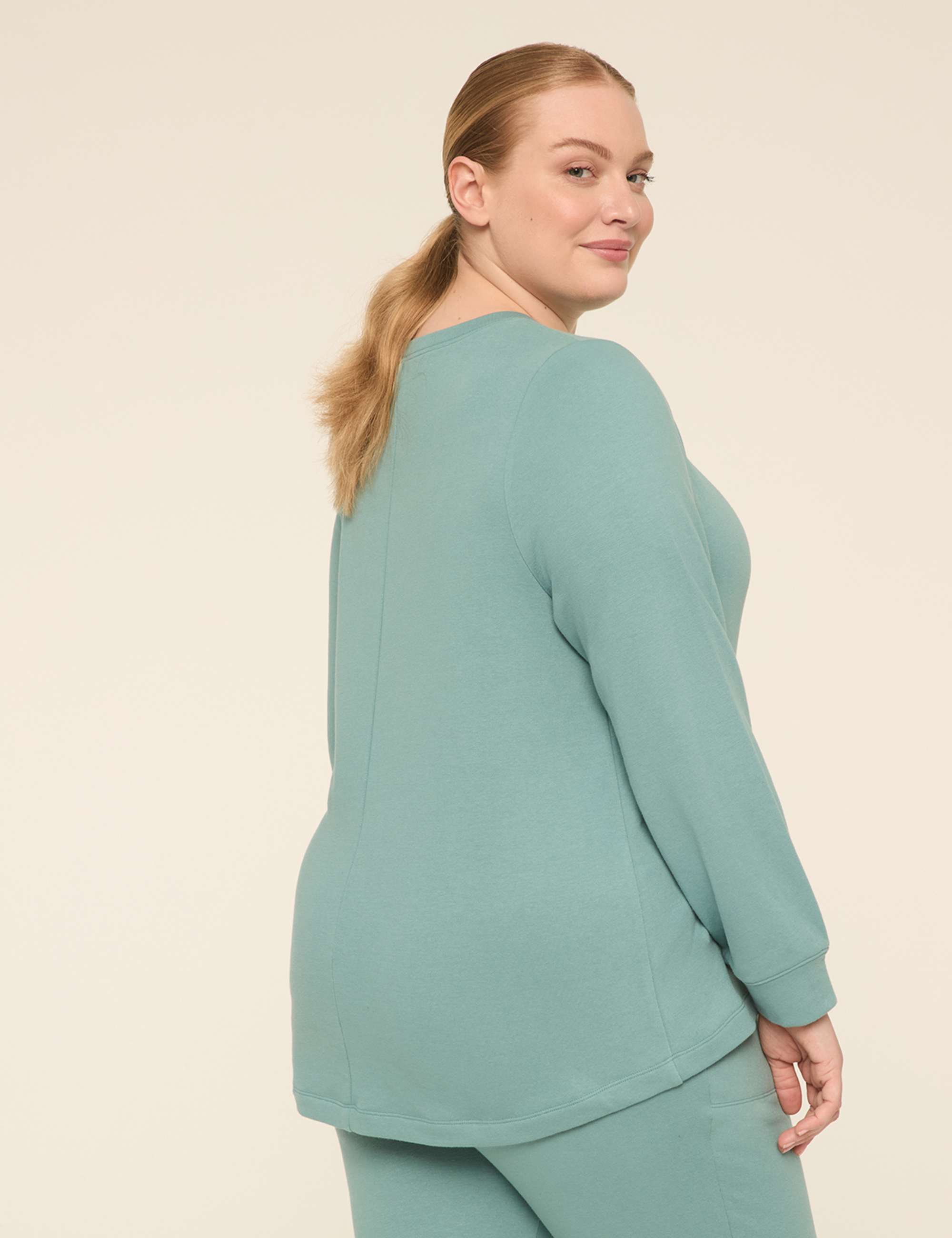 LIVI Crew-Neck French Terry Sweatshirt