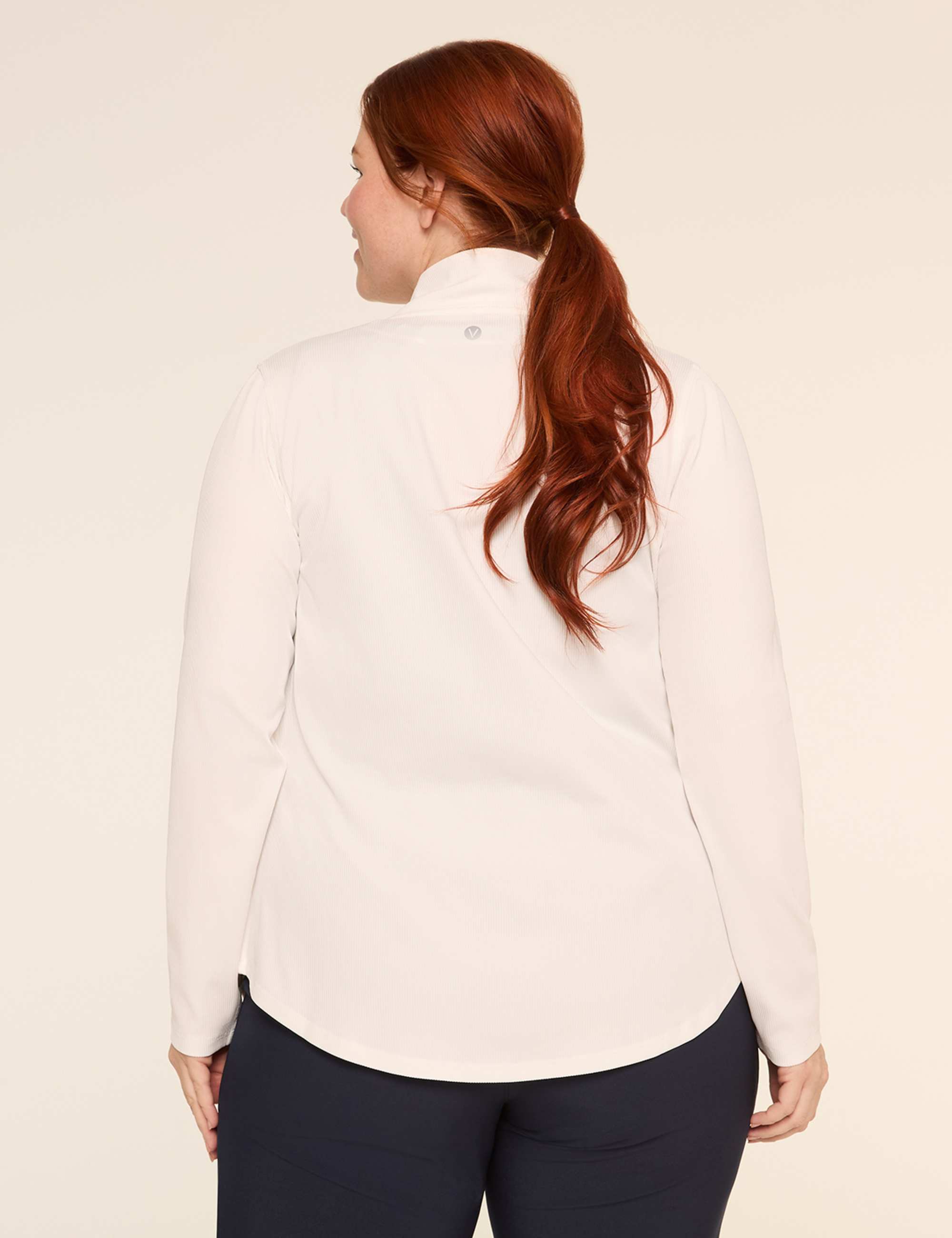 LIVI Ribbed Go-Getter Wicking Zip-Front Jacket