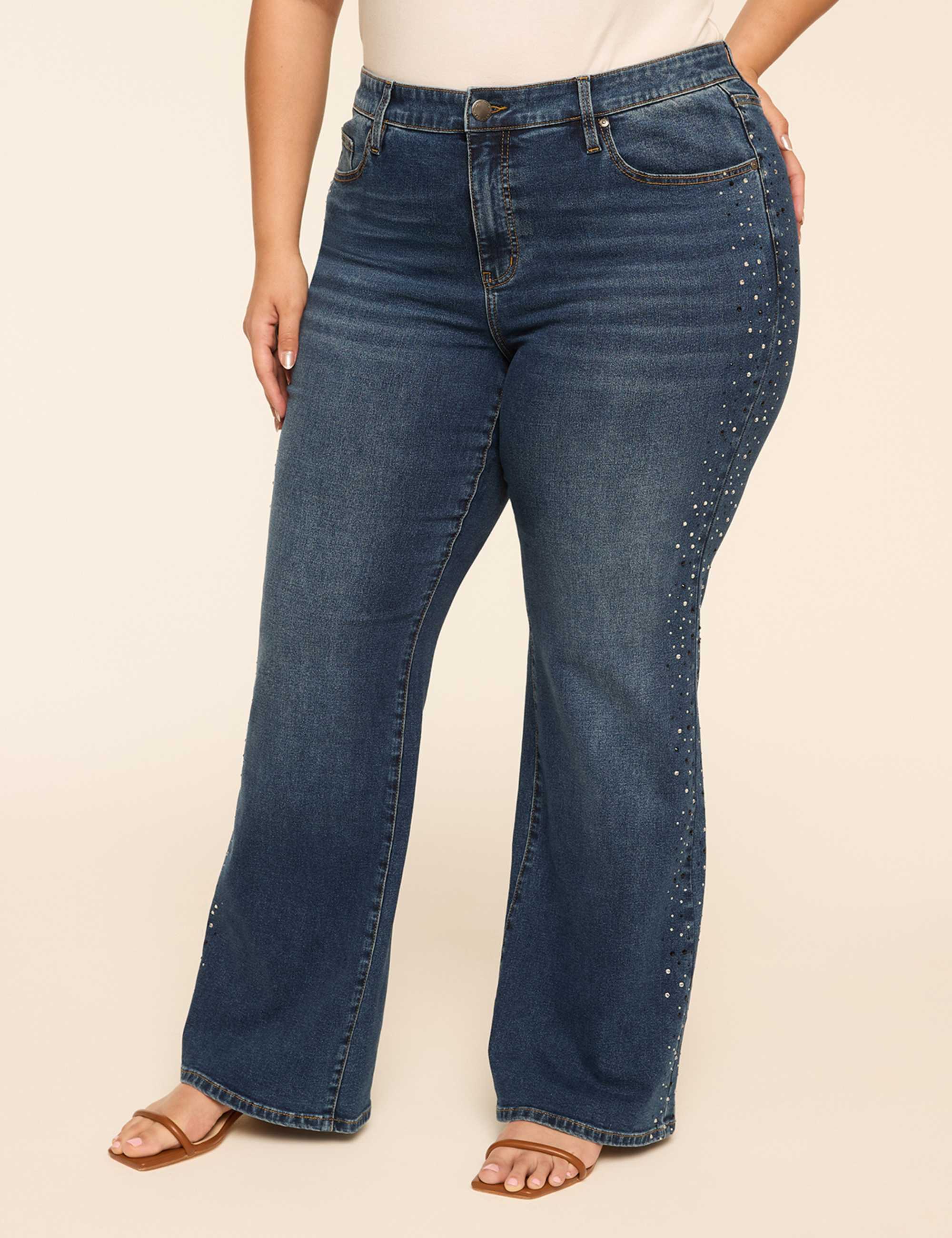 Genius Embellished Boot Jean