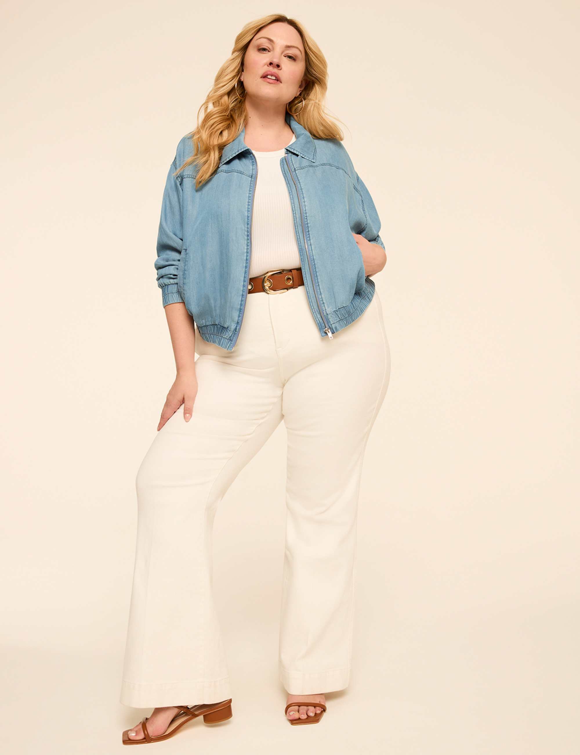 Collared Bomber Jacket