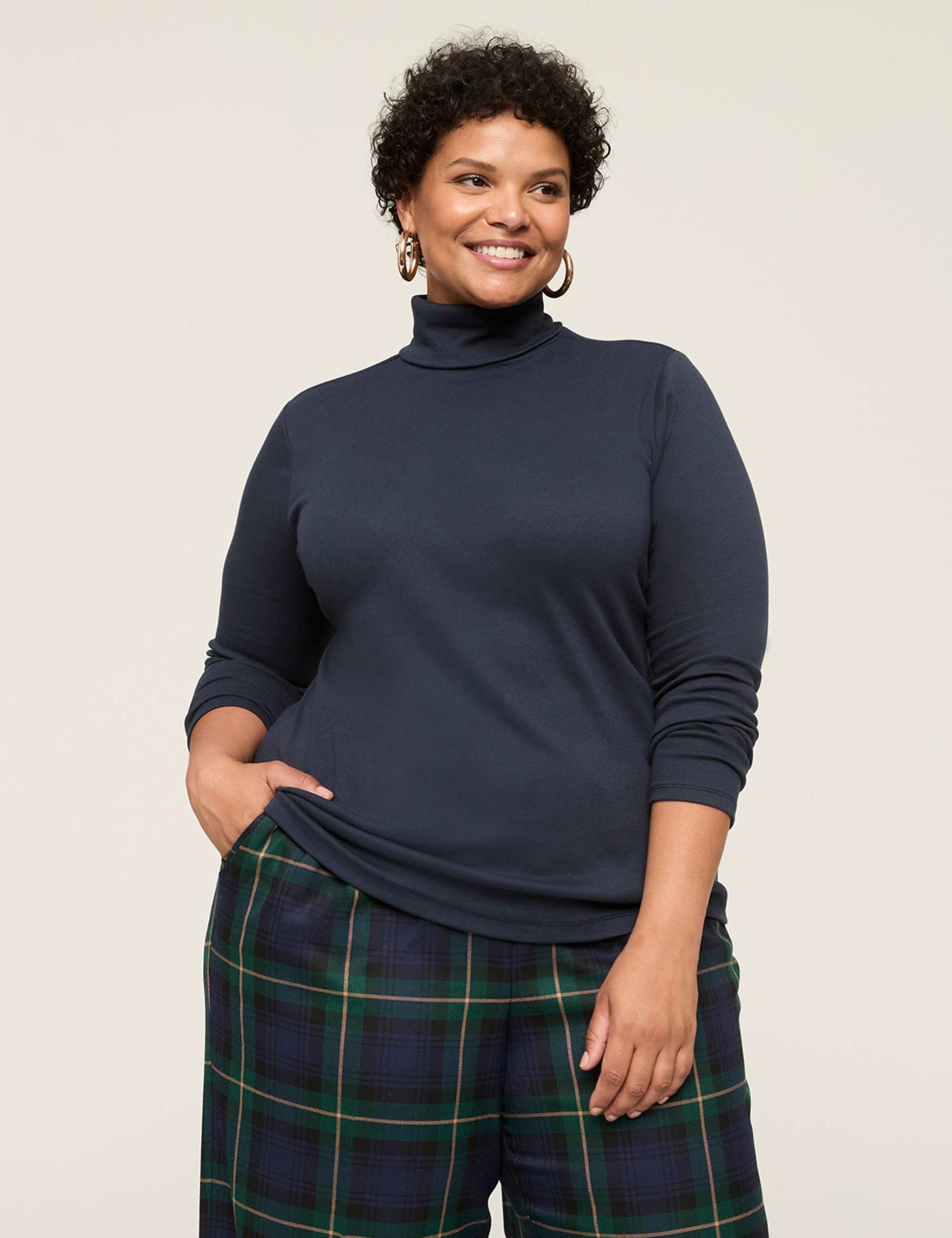 Turtleneck Top