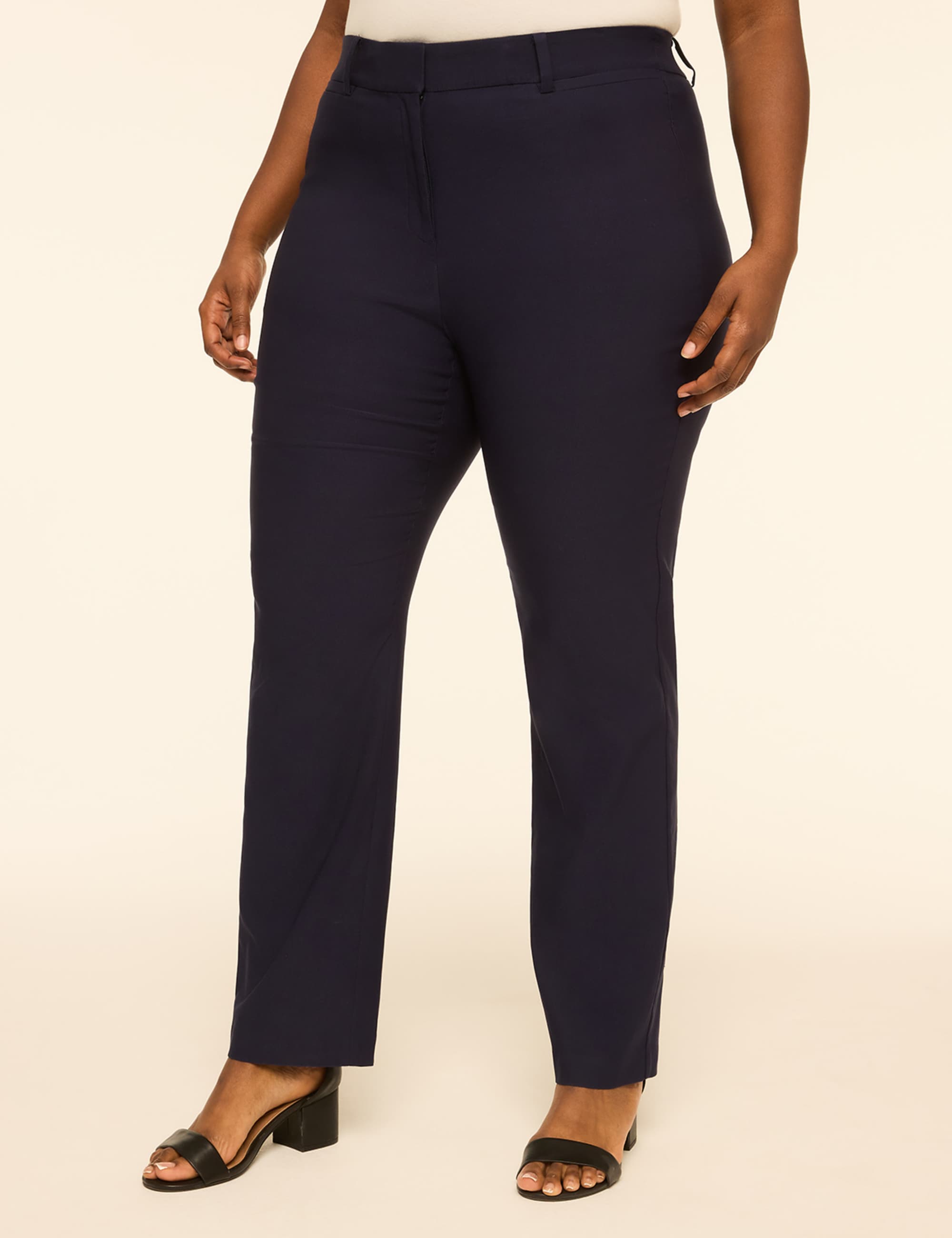 4-Season High-Rise Straight Leg Pant