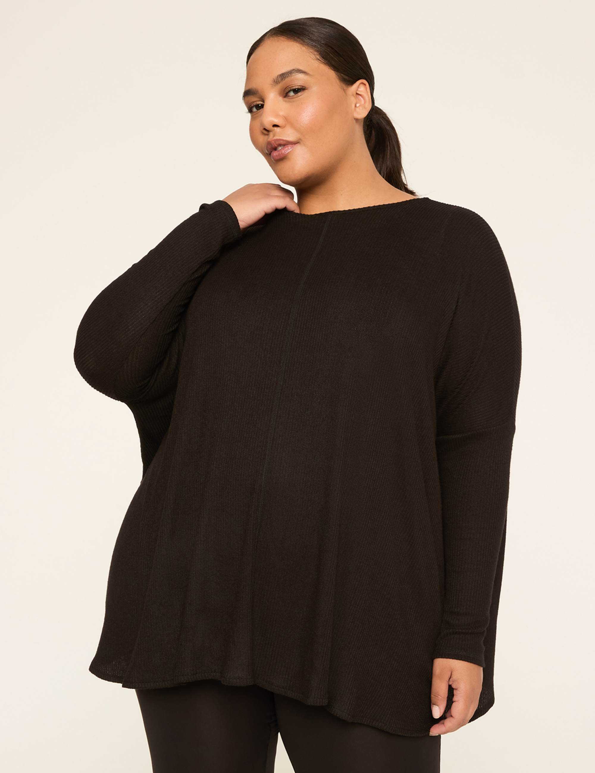 LIVI 3-Way Convertible Twist Soft Spun Overpiece