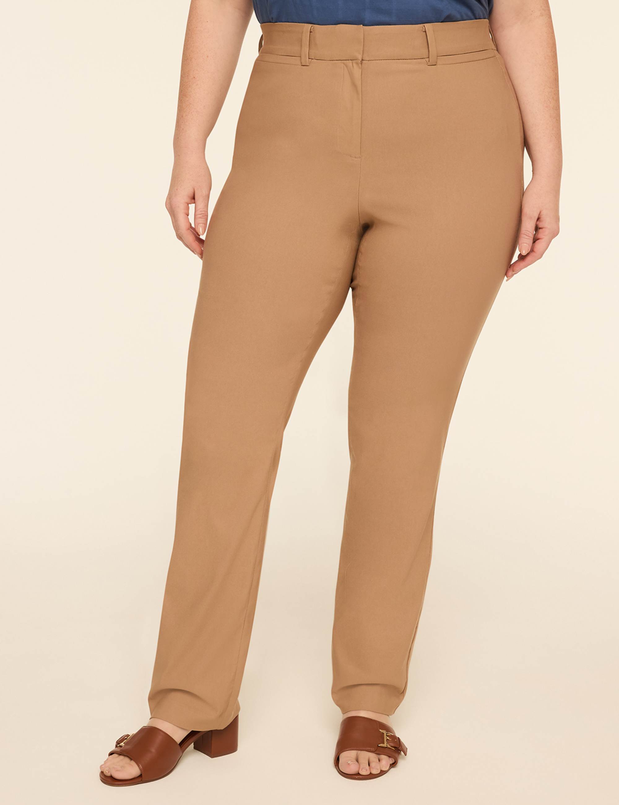 4-Season High-Rise Straight Leg Pant