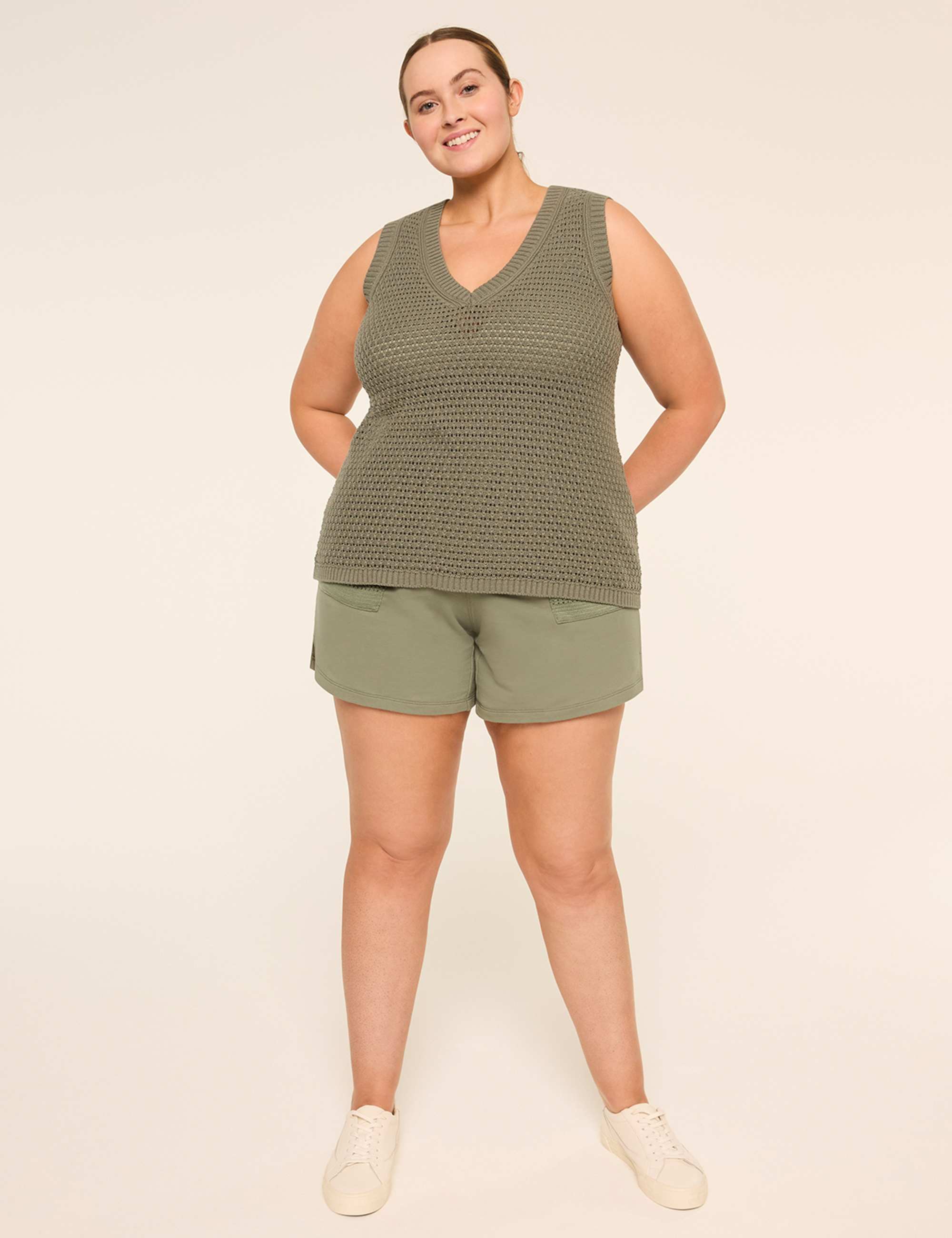 LIVI Textured Sweater Tank