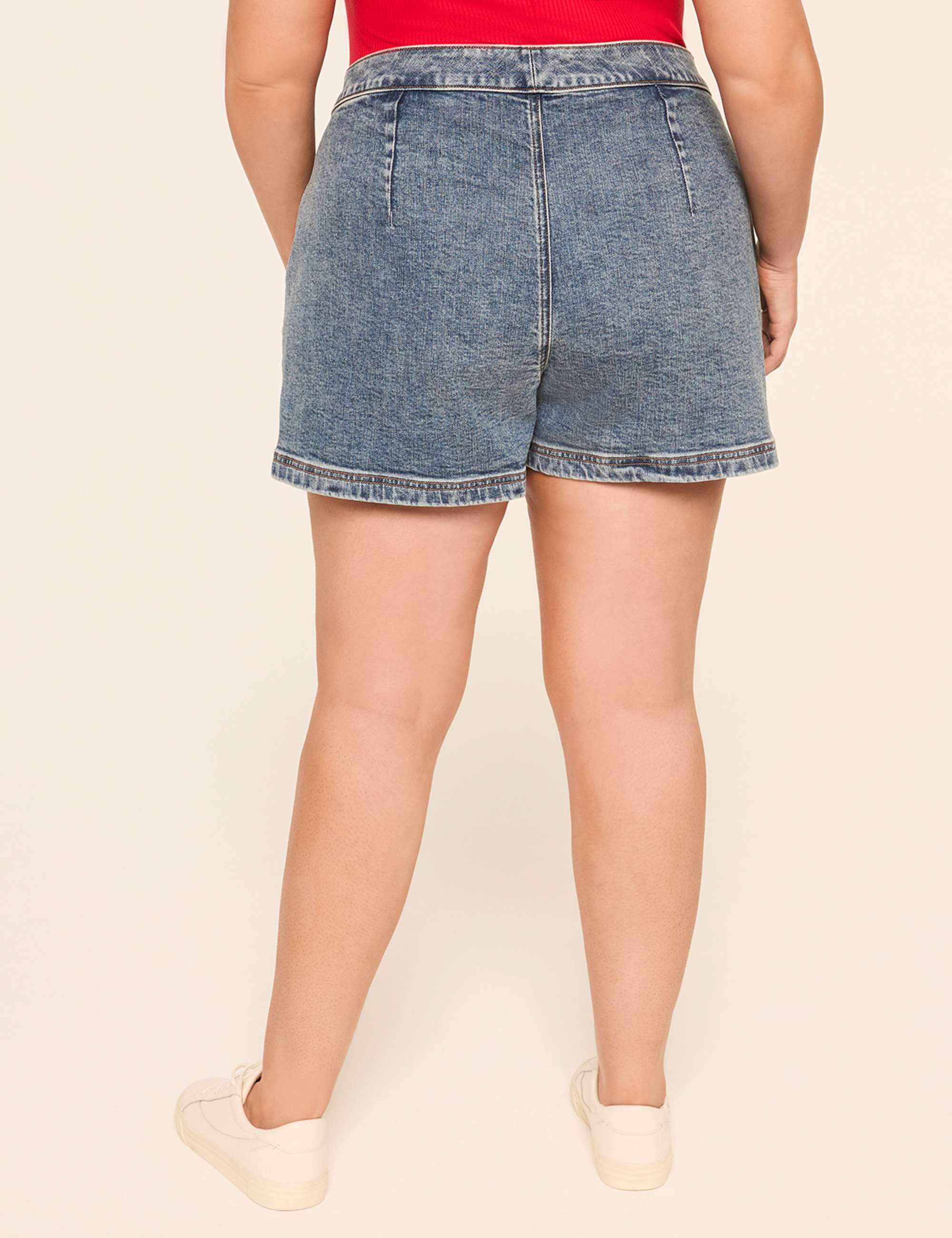 Denim Utility Skort