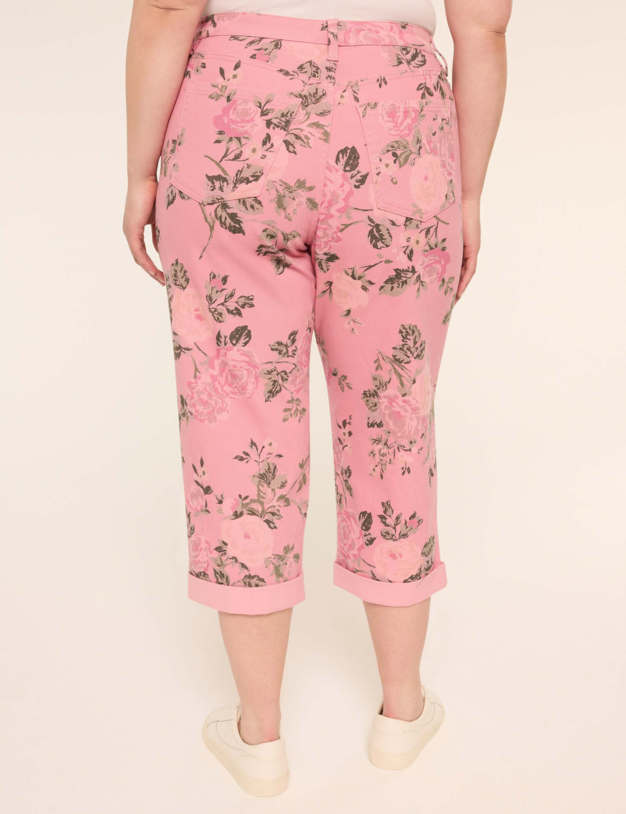 Mid-Rise Boyfriend Capri