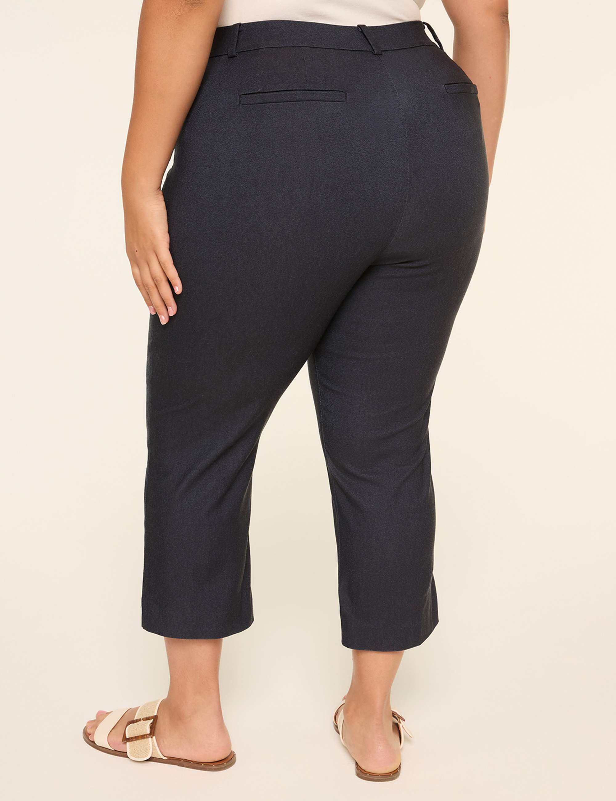 4-Season High-Rise Slim Capri