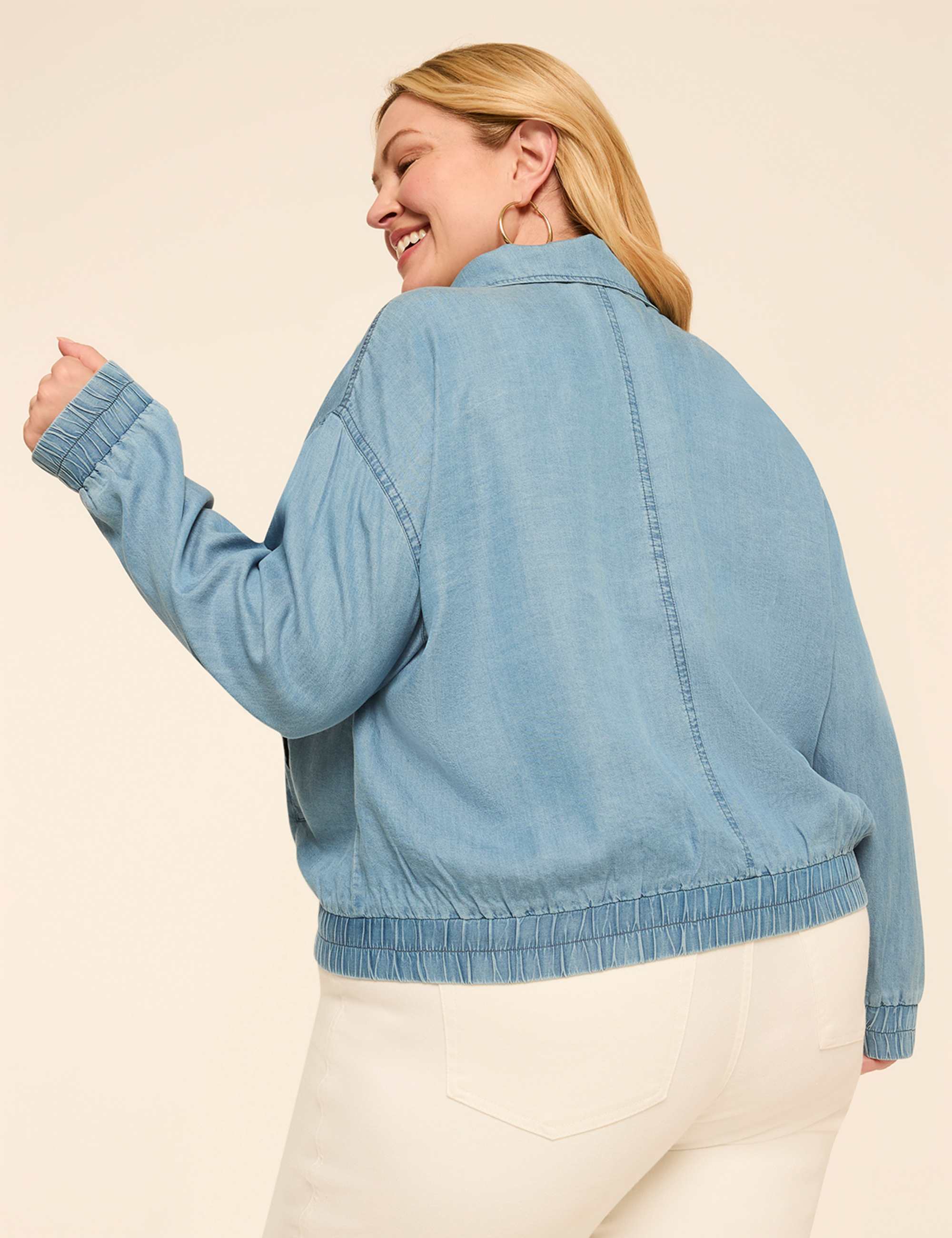 Collared Bomber Jacket
