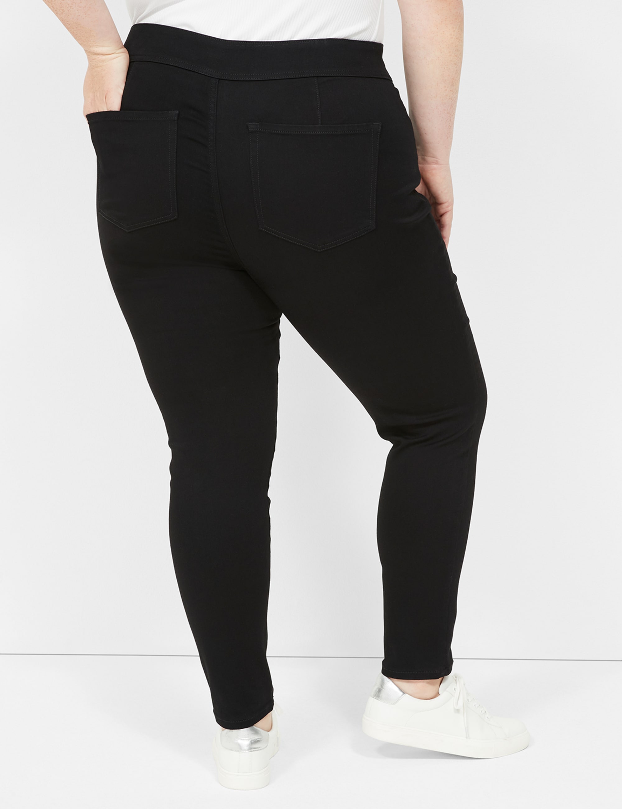 Knockout High-Rise Sateen Jegging