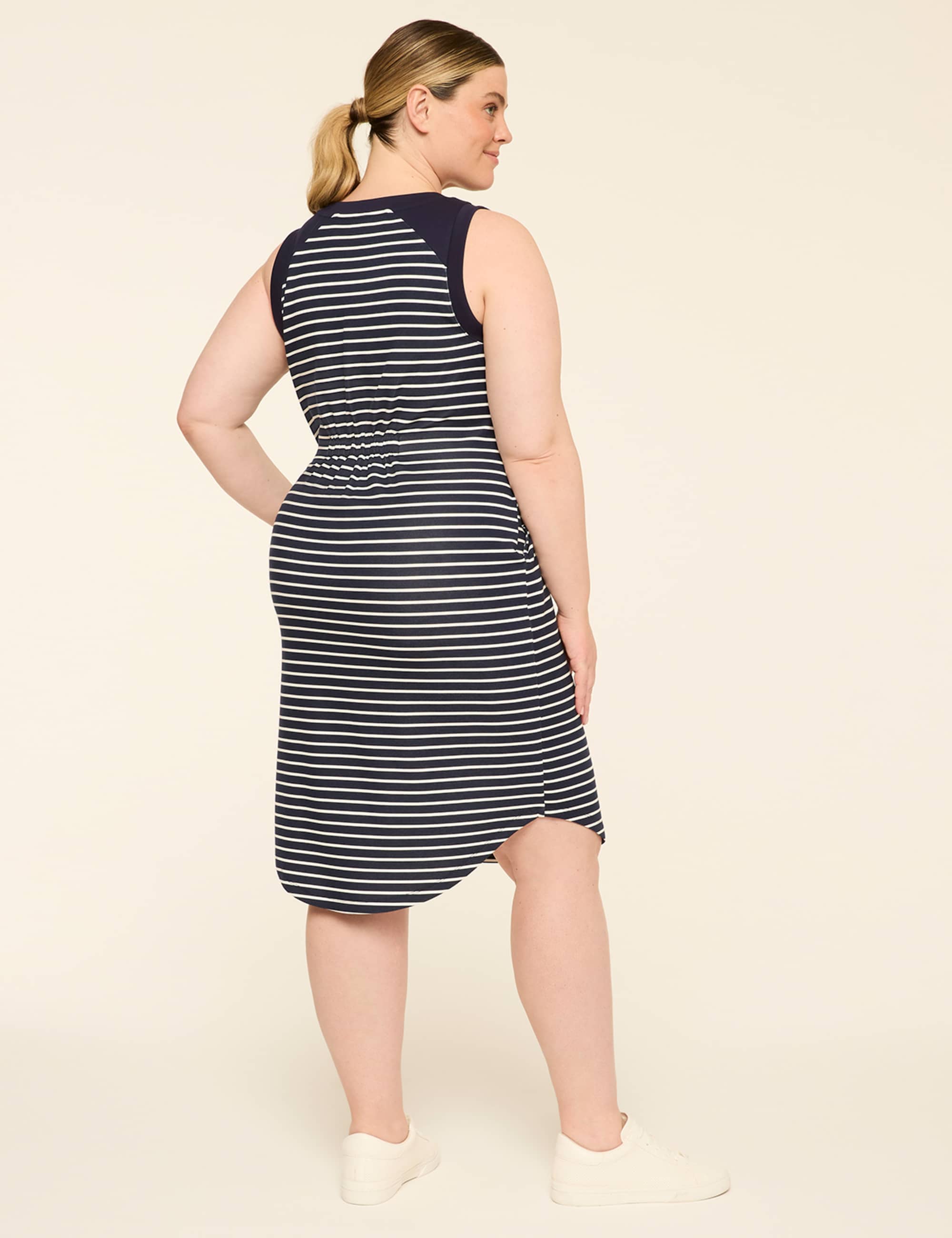 LIVI Journey Sleeveless Crew-Neck Dress