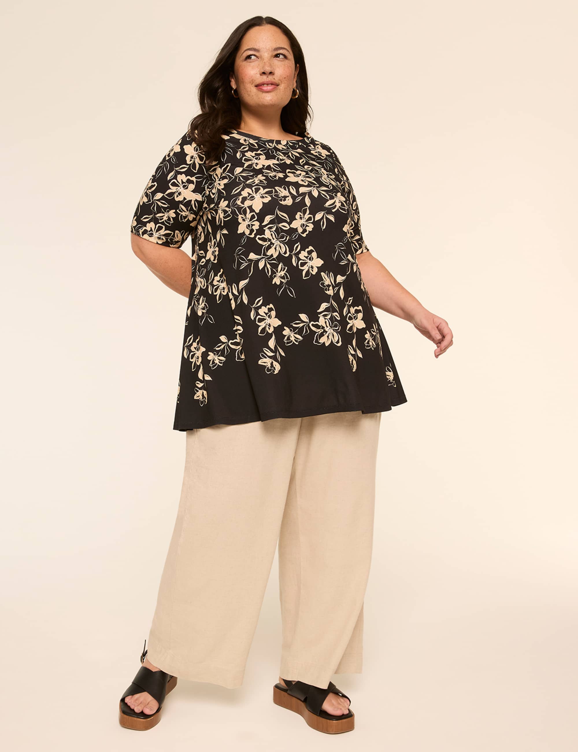 Swing Boatneck Tee