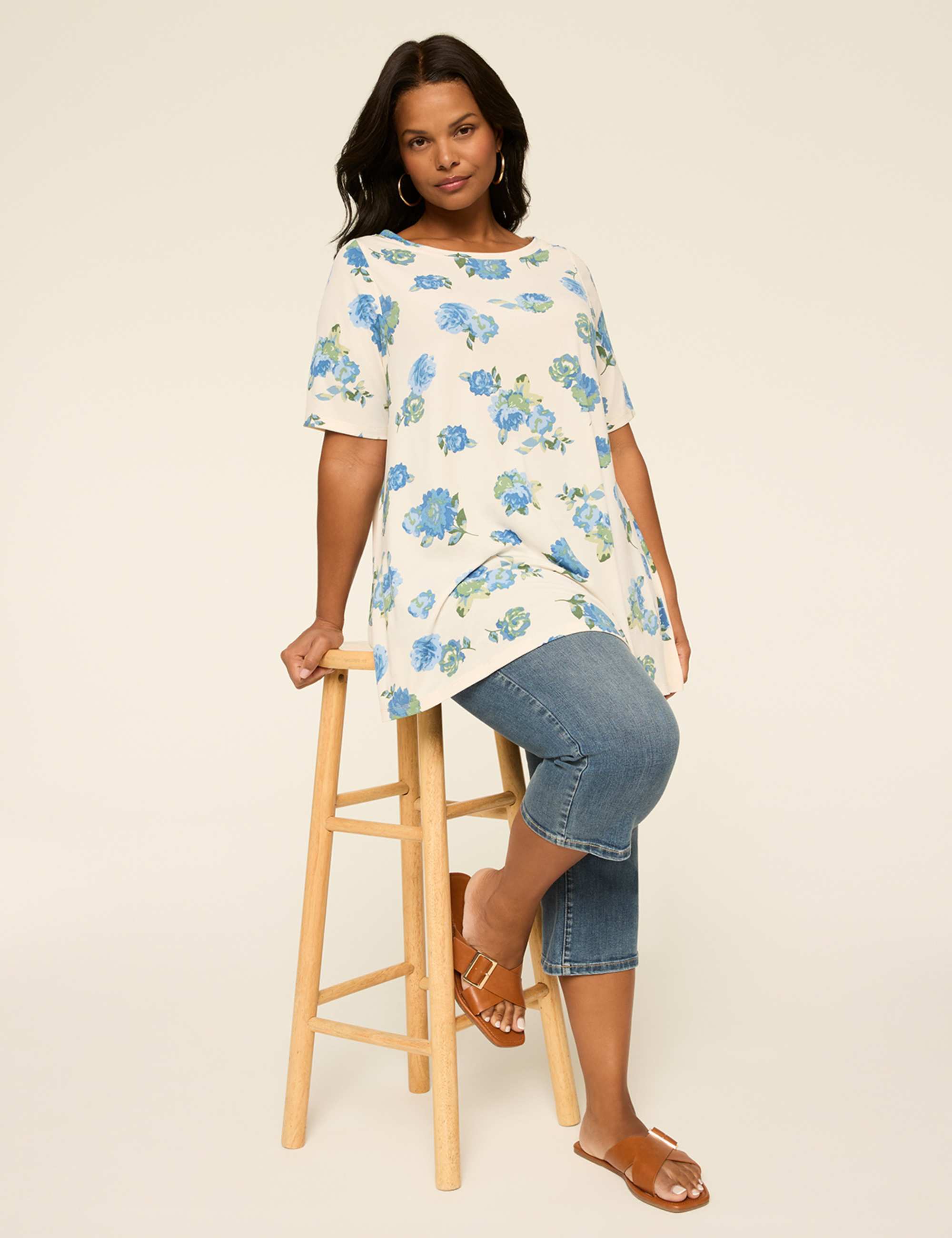Swing Boatneck Tee