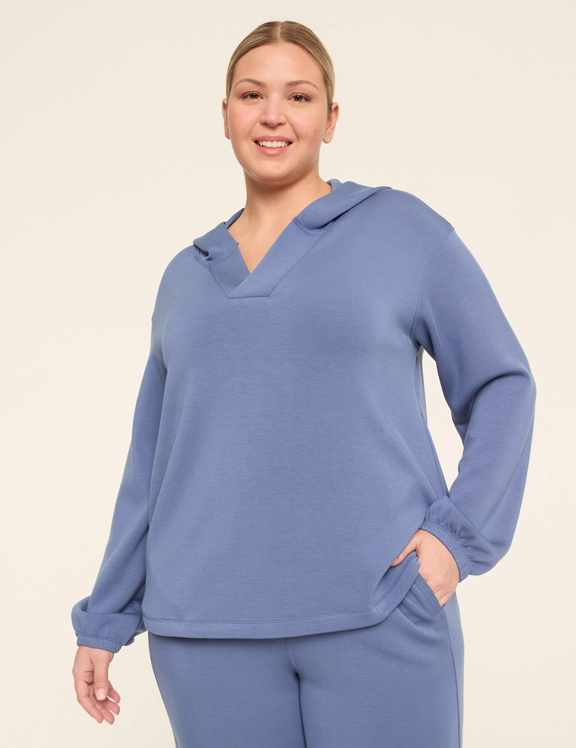 LIVI Long Sleeve V-Neck Journey Hoodie