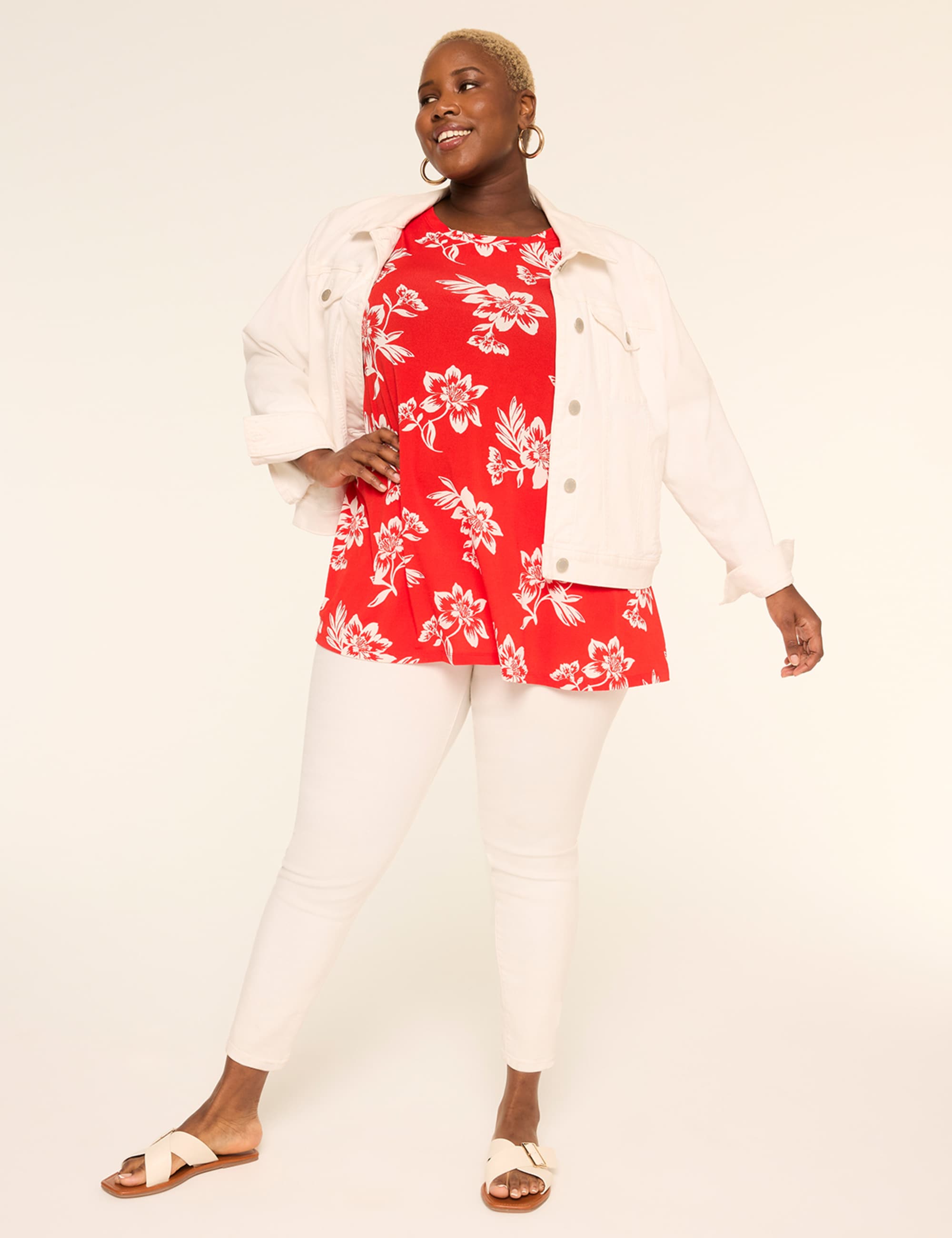 Swing Boatneck Tee