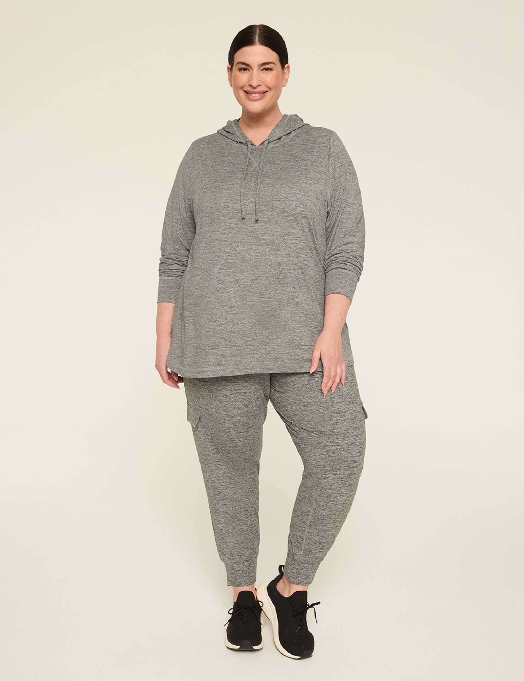 LIVI Soft Marl Long-Sleeve Hoodie