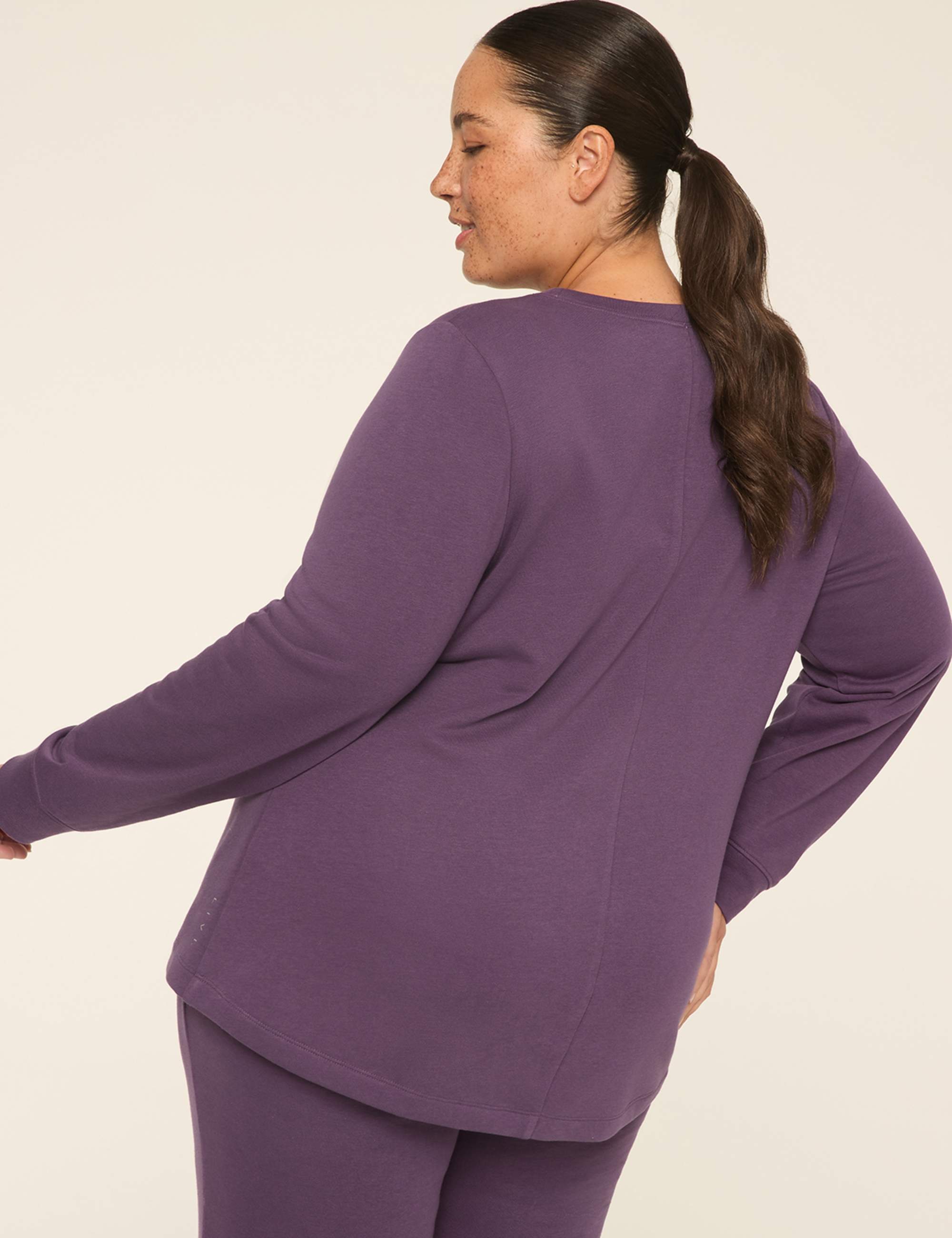 LIVI Crew-Neck French Terry Sweatshirt