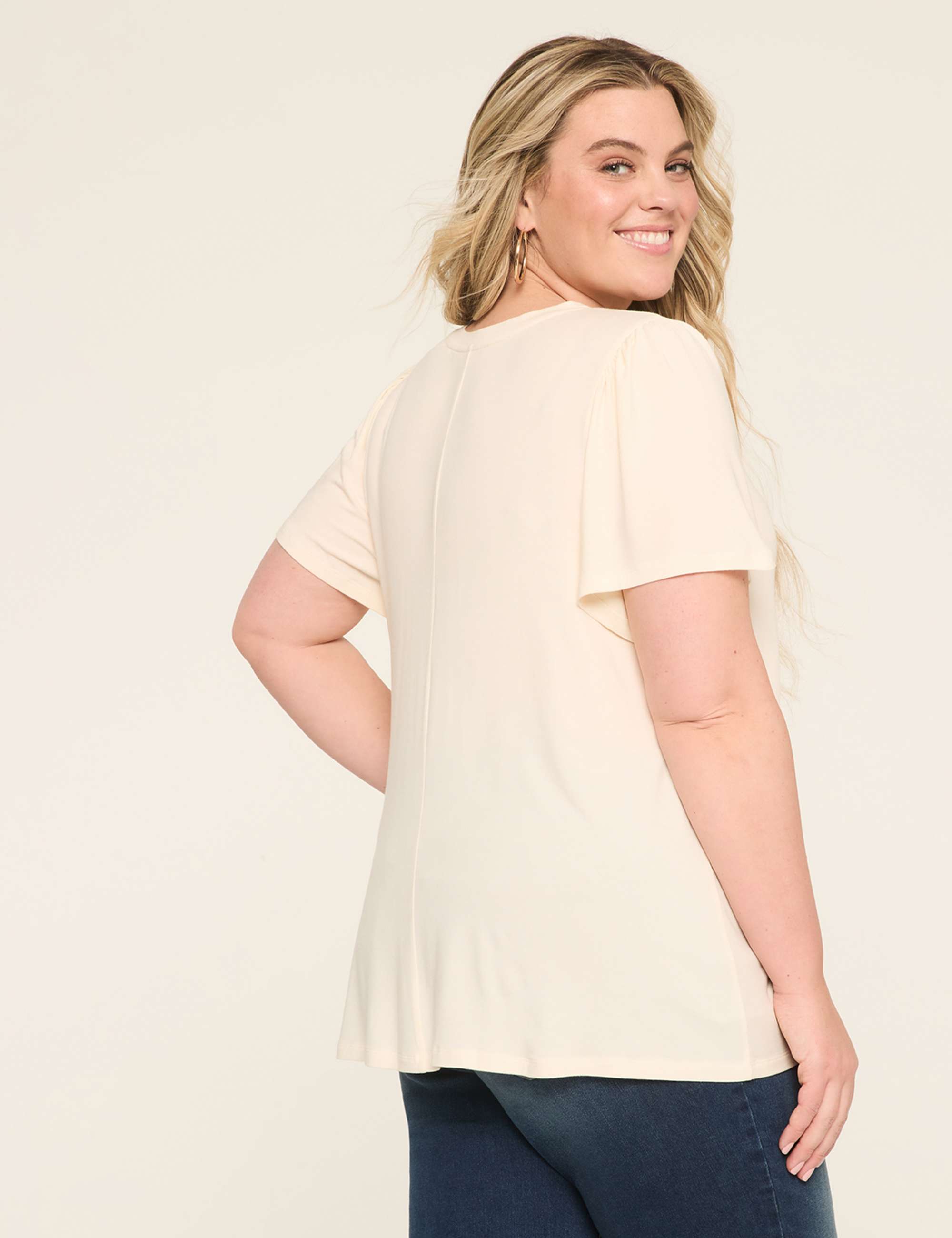 DreamFeel Short-Sleeve Crew-Neck Top