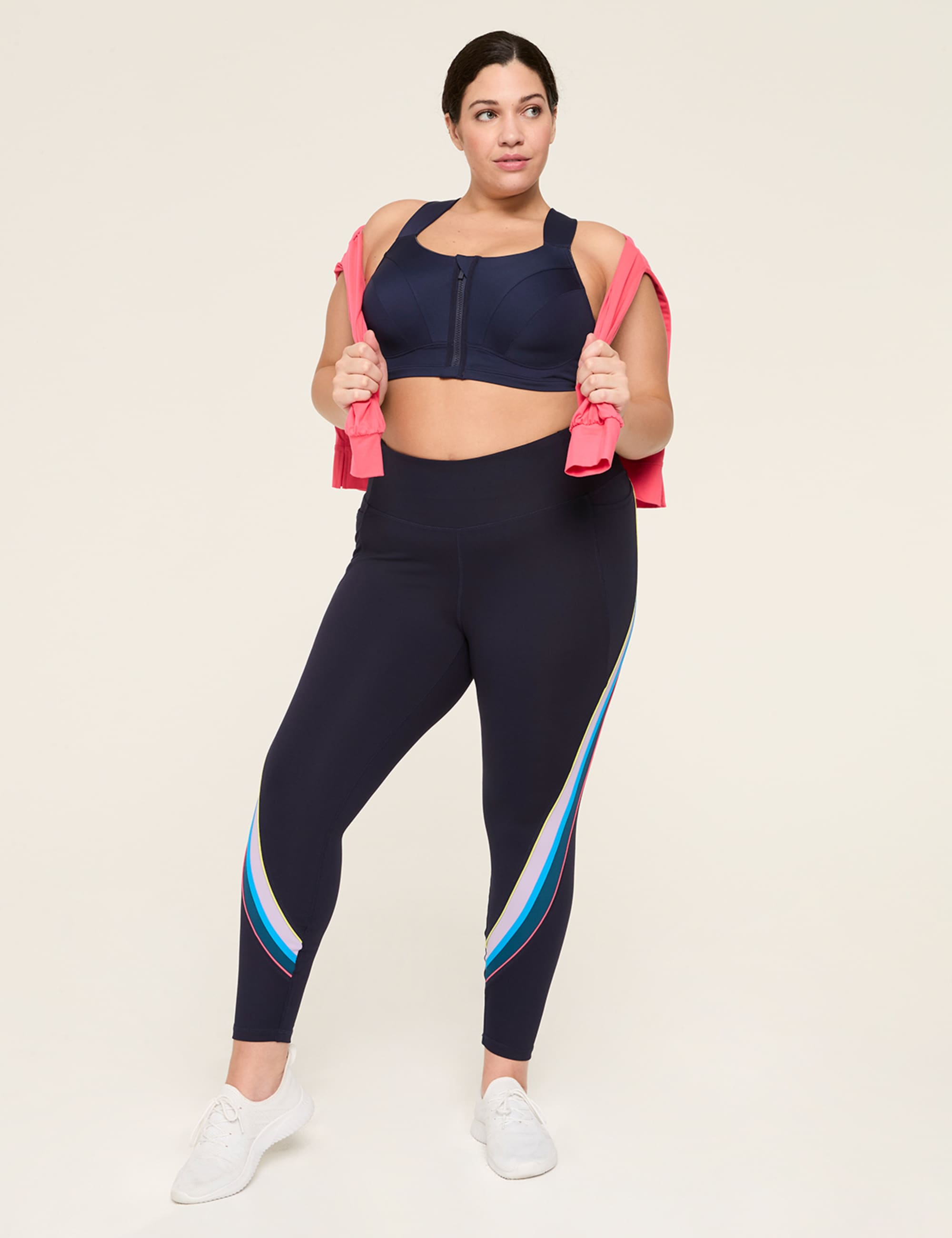 LIVI Max Support Comfort Zip-Front Sports Bra