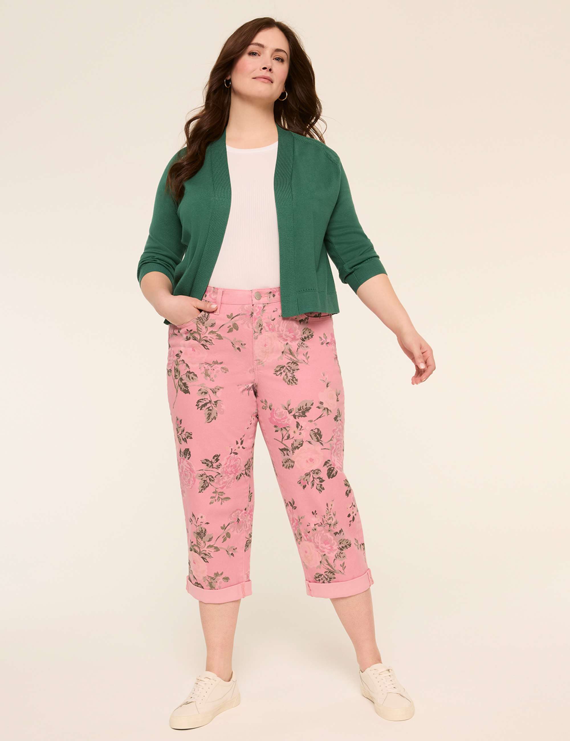 Mid-Rise Boyfriend Capri
