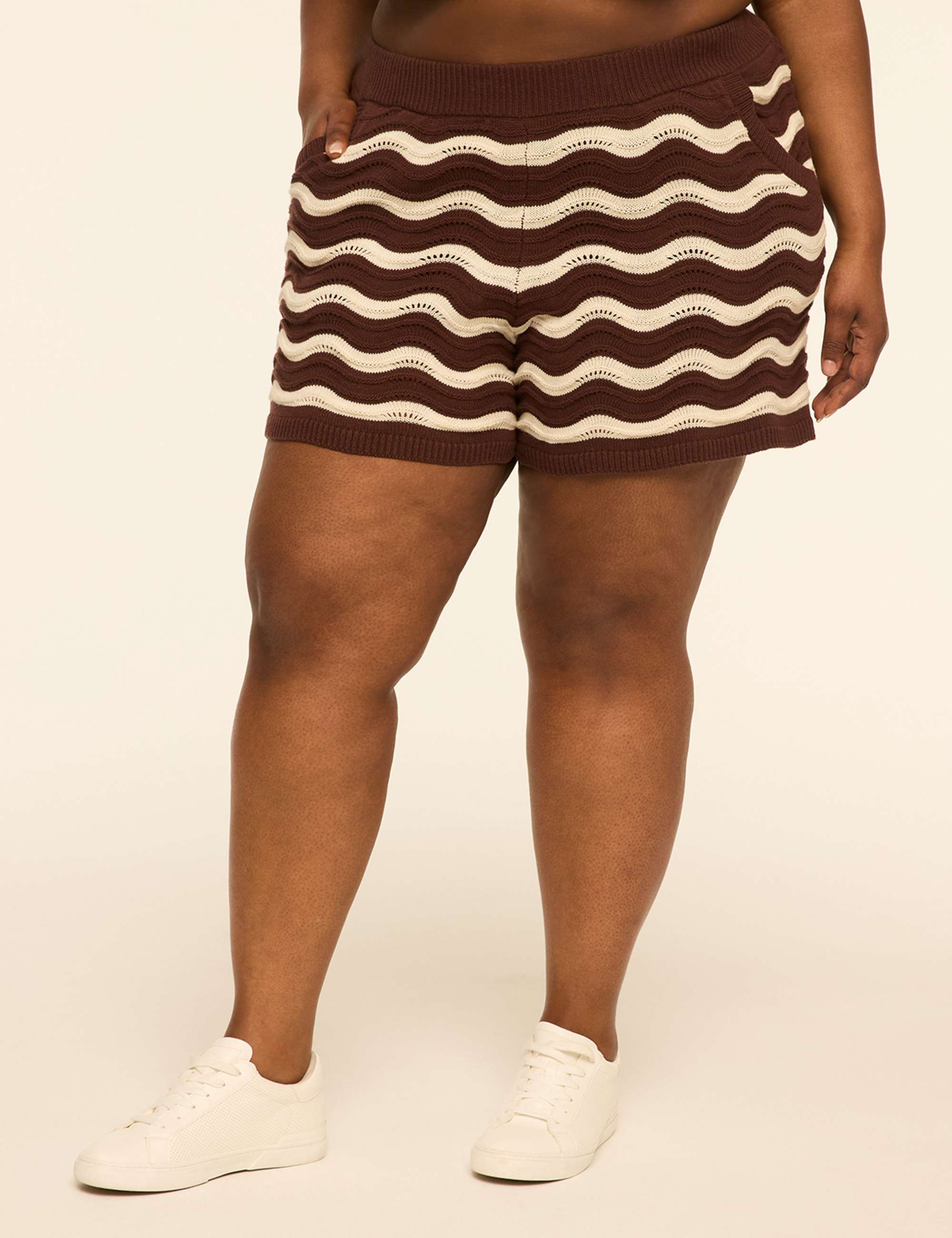 LIVI Textured Sweater Short
