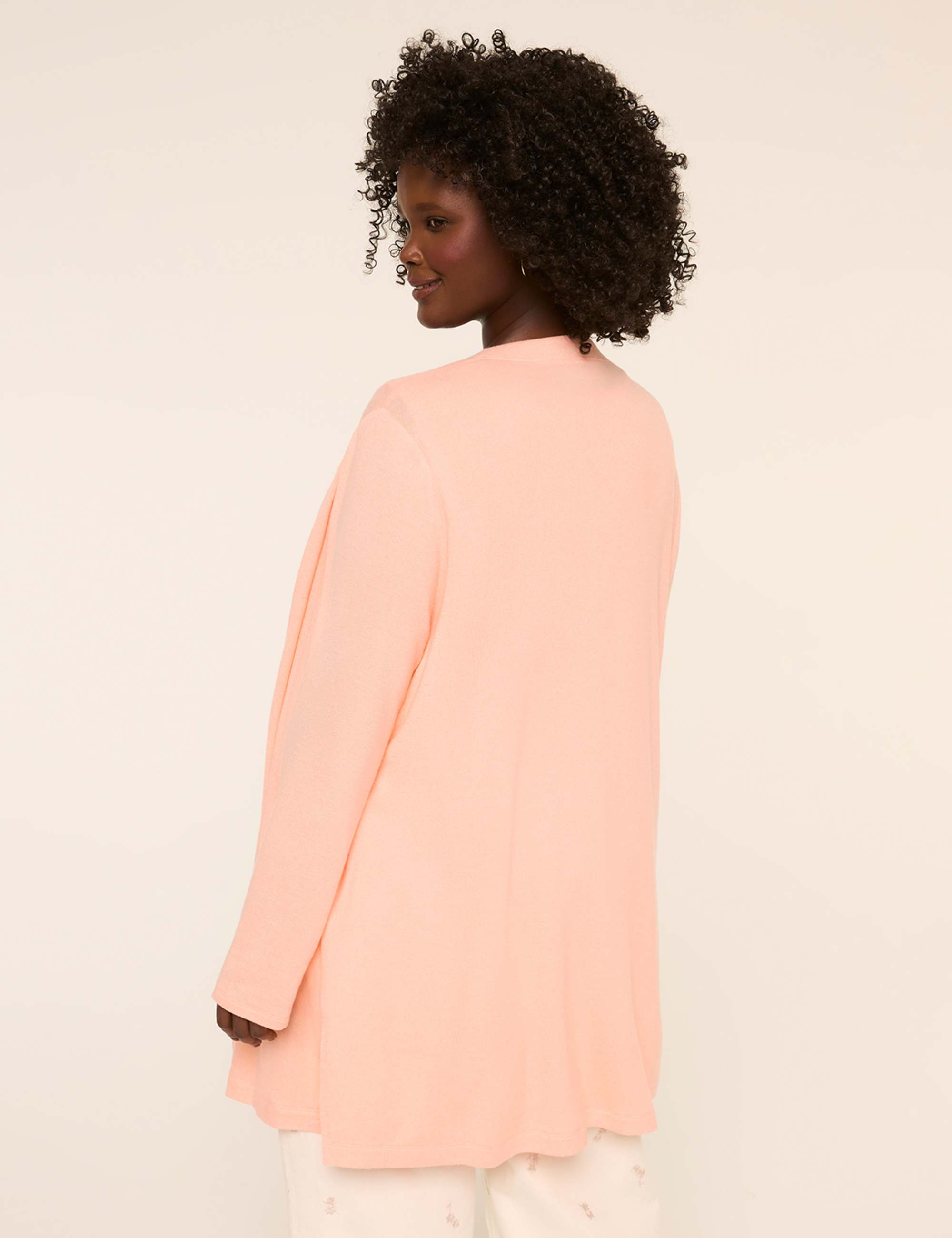 Open-Front Hacci Overpiece