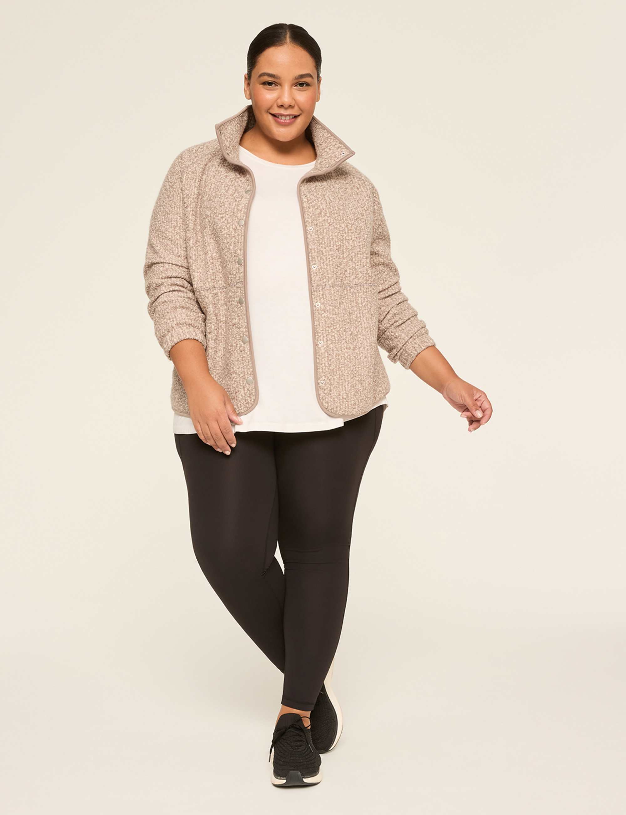 LIVI Sherpa Snap-Front Jacket