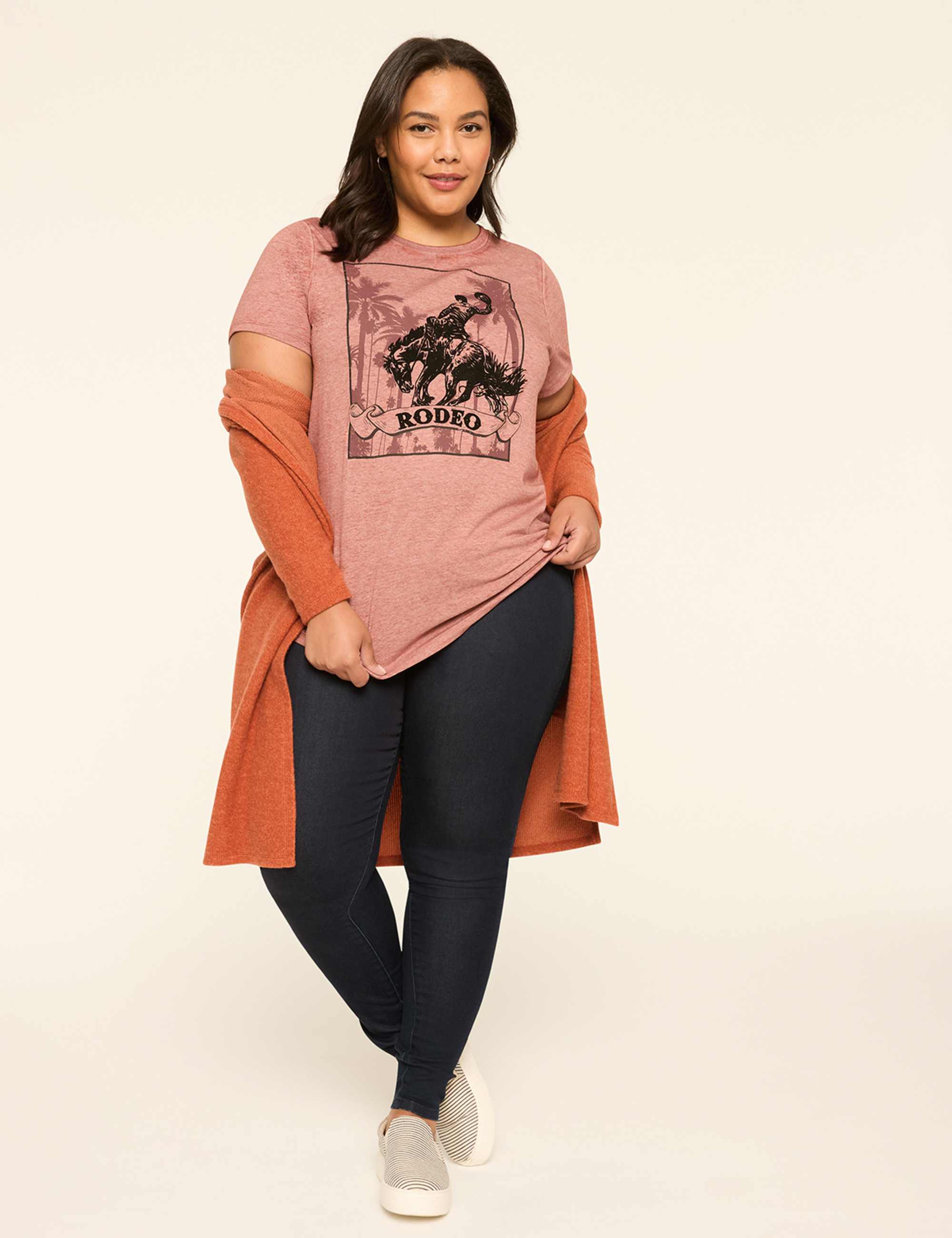 Textured Rodeo Graphic Tee