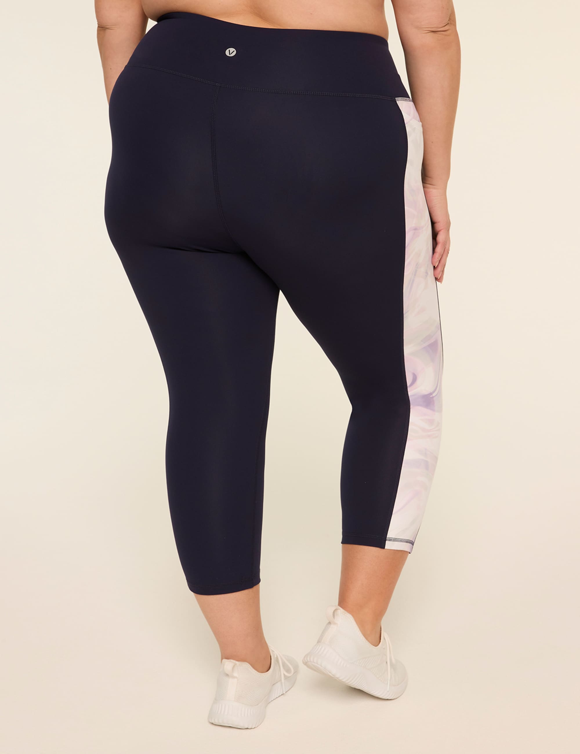 LIVI Soft Colorblock 21" Capri Legging