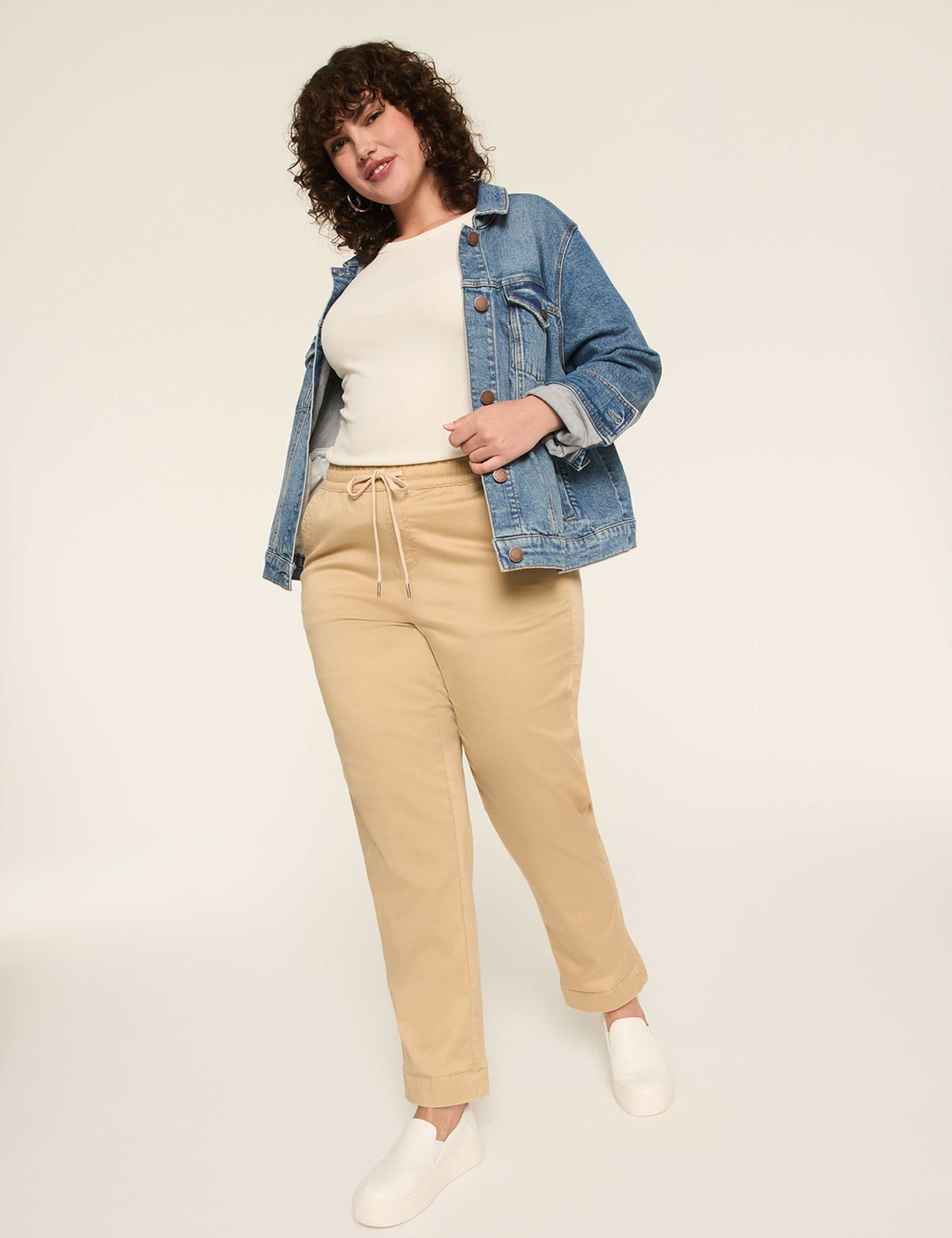 Pull-On Super-Soft Ankle Chino Pant