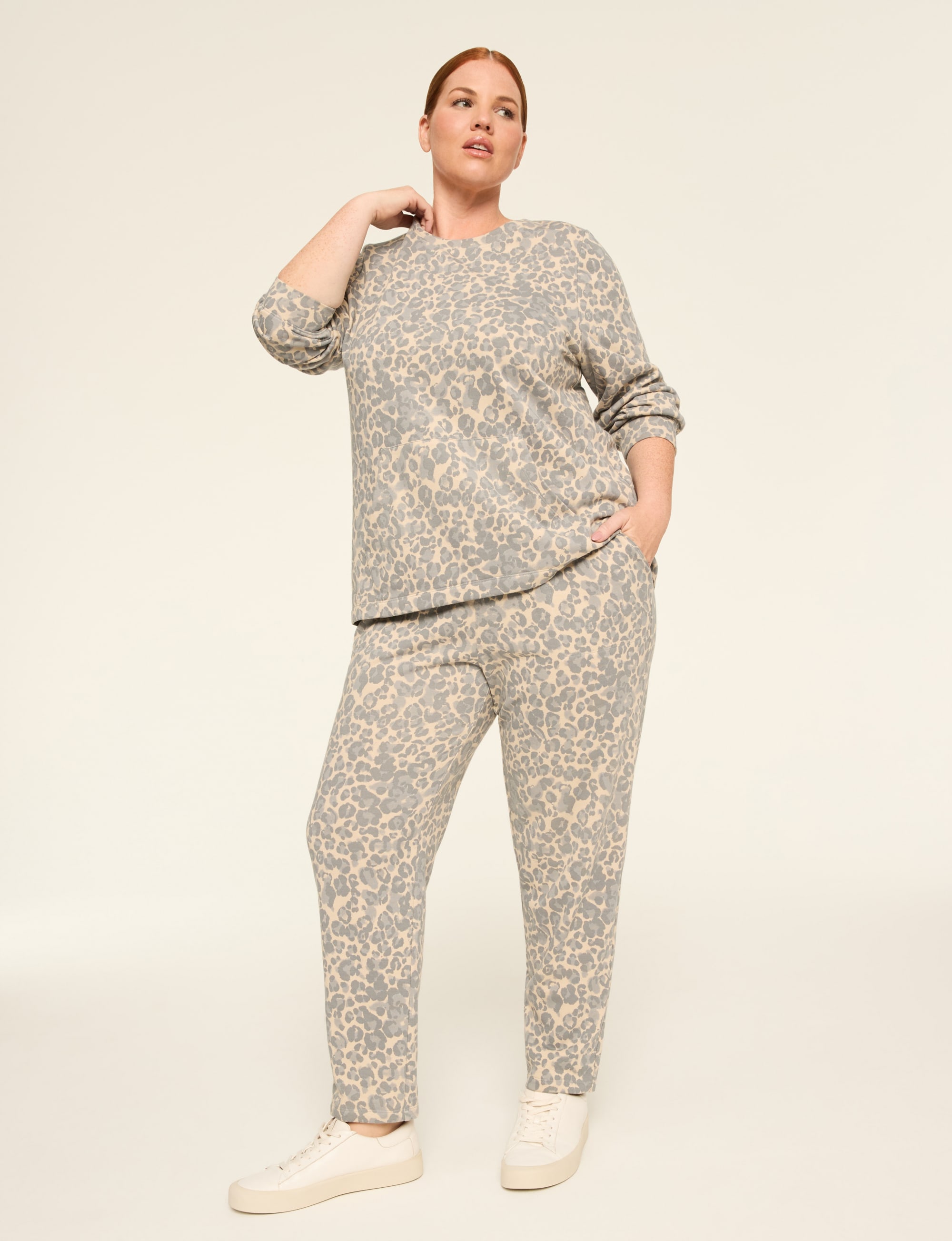 LIVI French Terry Full Length Jogger