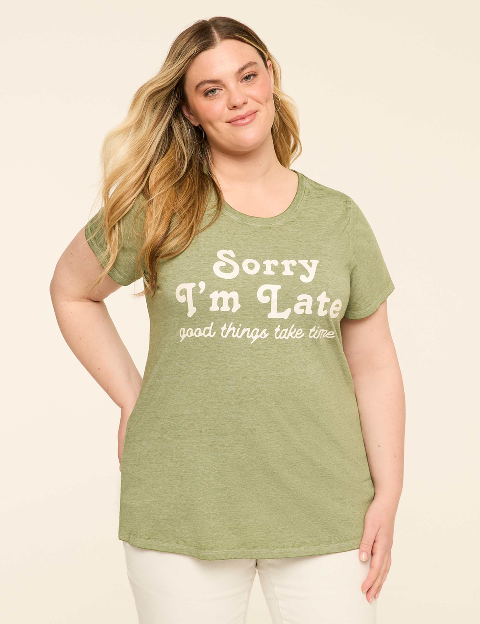 Sorry I'm Late Graphic Tee