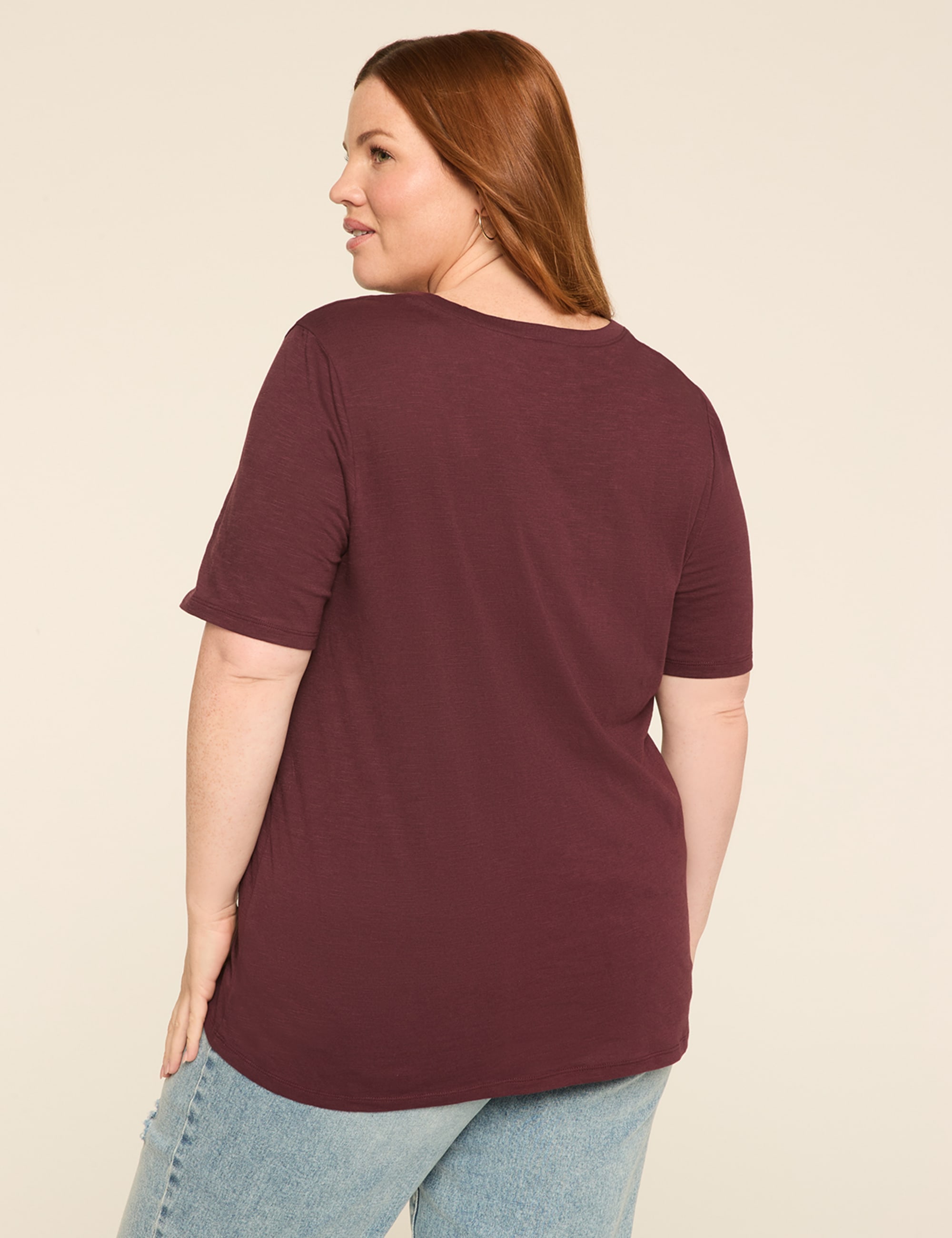 Perfect Sleeve Crew-Neck Tee