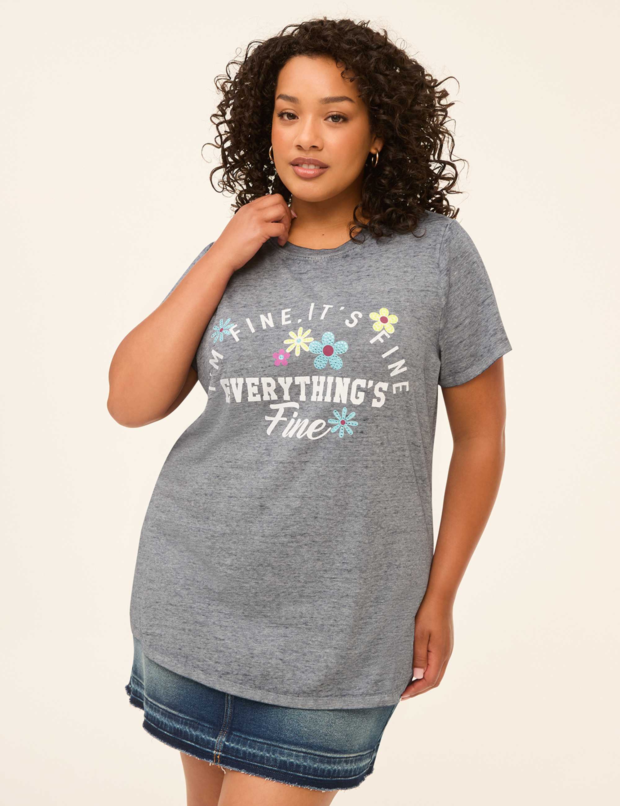I'm Fine, It's Fine, Everything's Fine Graphic Tee