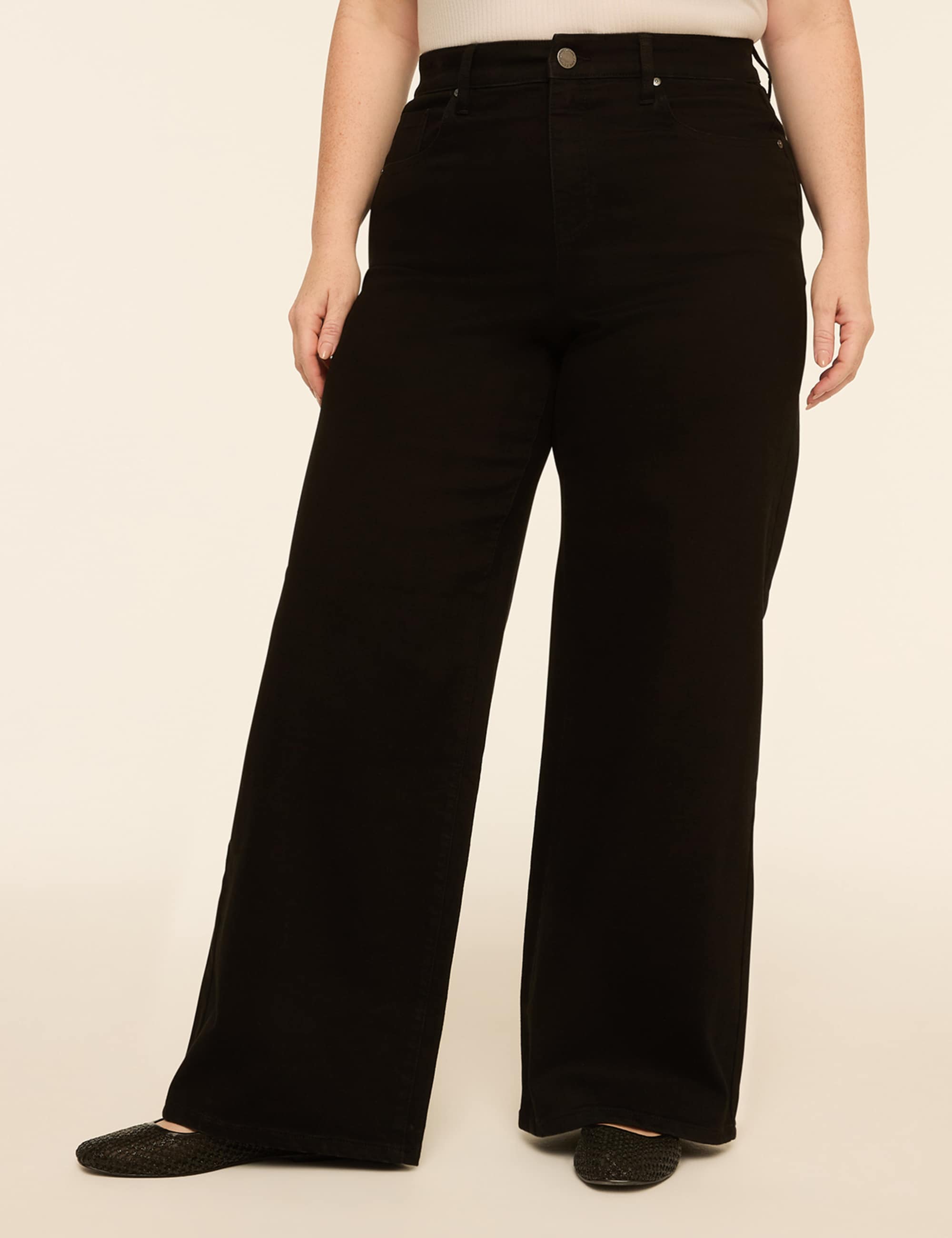 Genius High-Rise Wide Leg Jean
