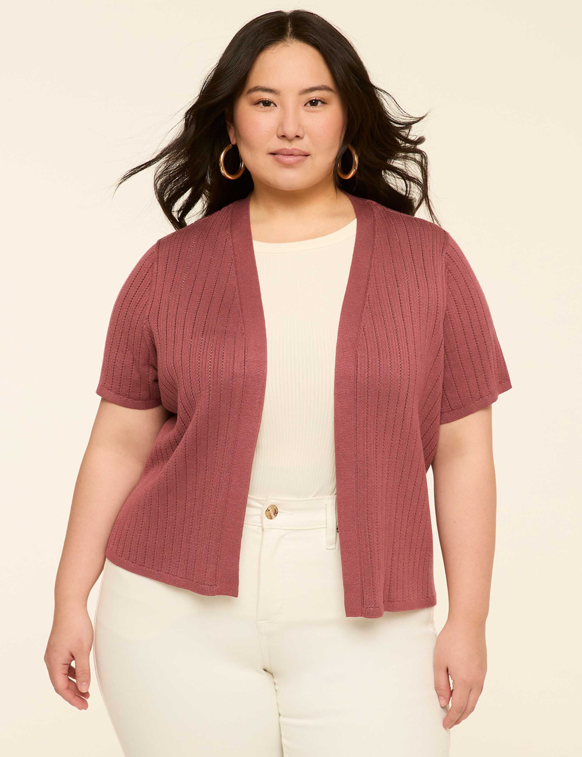 Open-Front Shrug