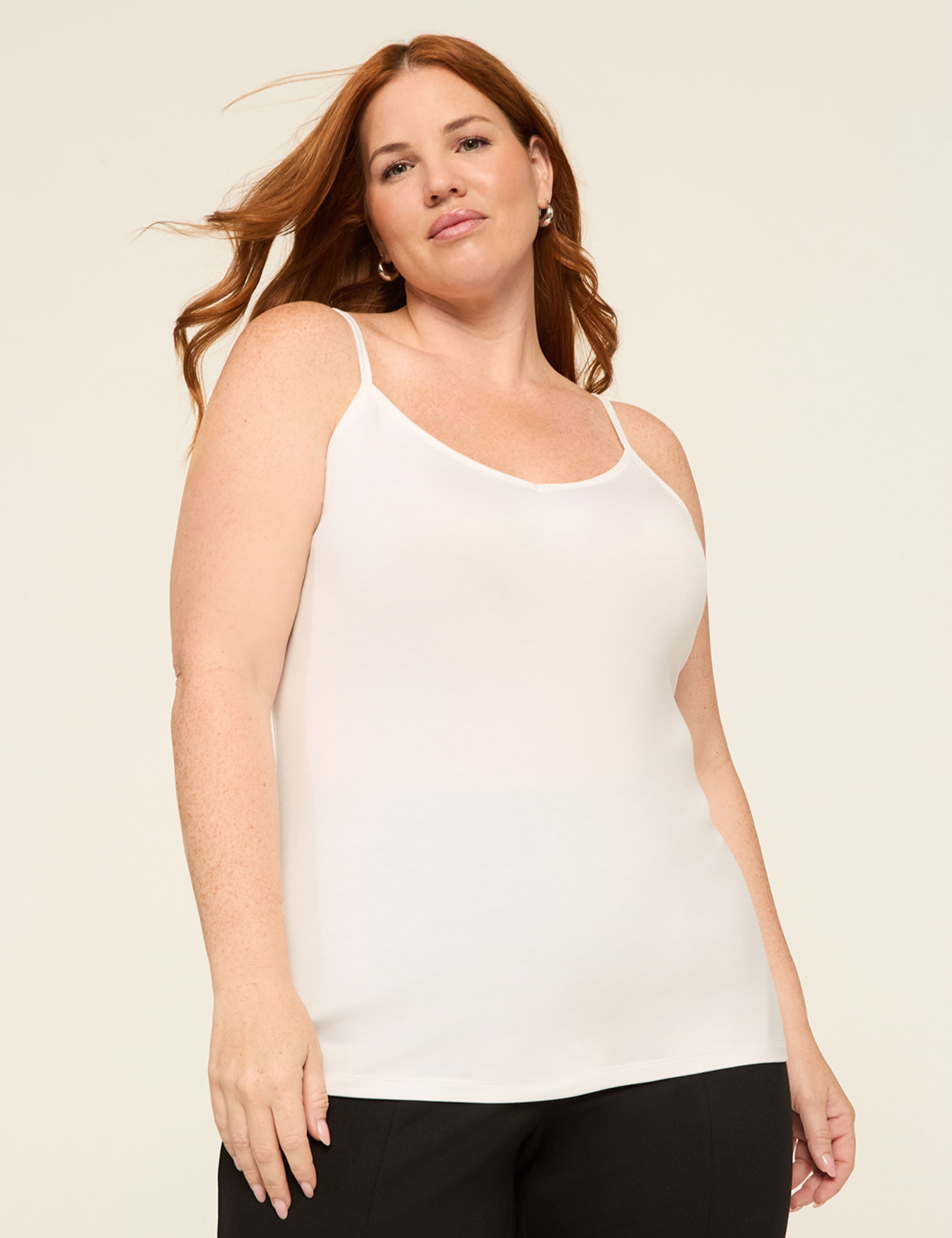 V-Neck Body-Skimming Cami