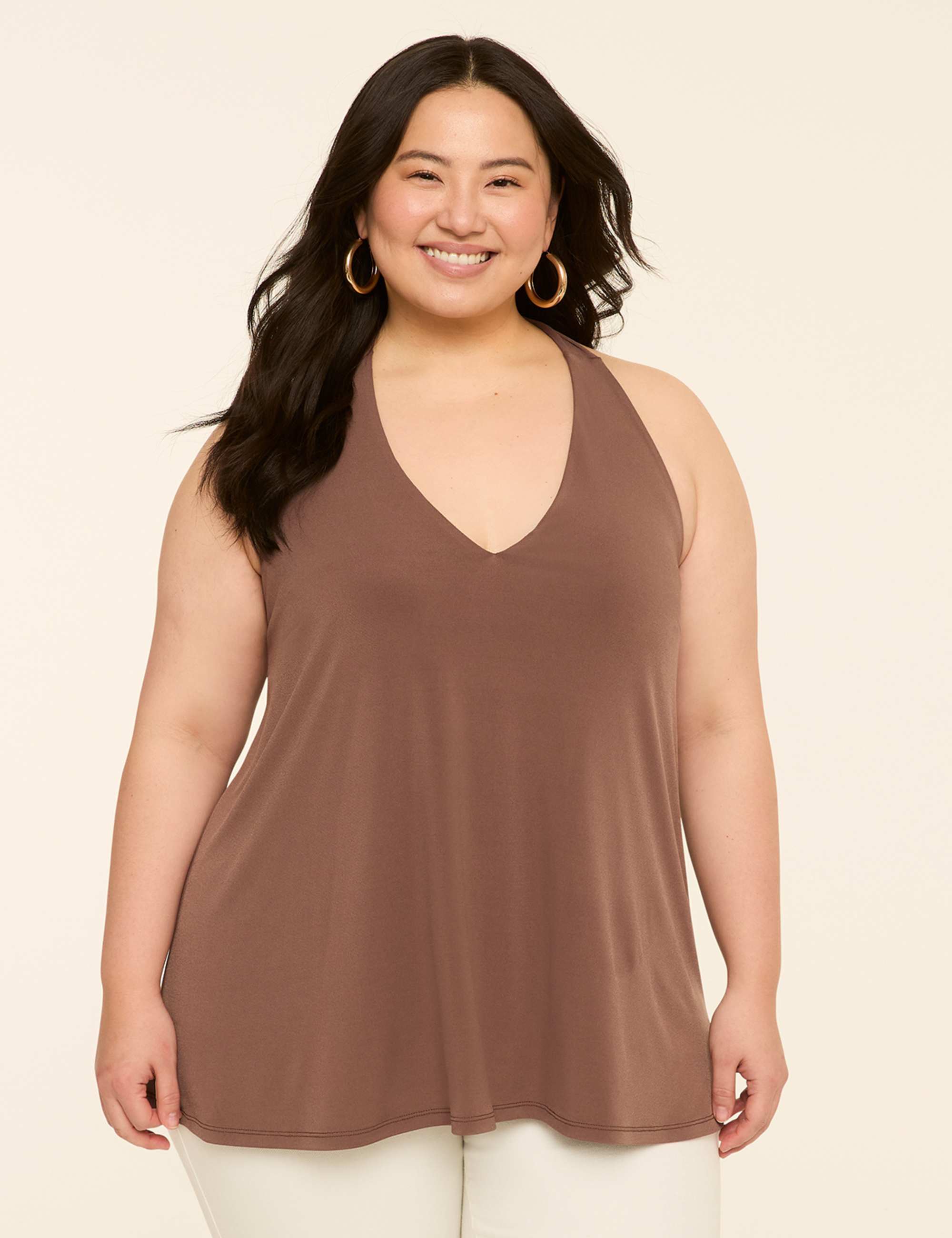 Tie-Neck Halter Top