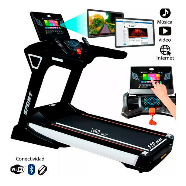 Caminadora Electrica 4.1 HP Centurfit Wifi Plegable
