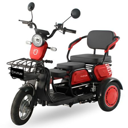 Trimoto Electrica Futur Irix Rosado Golden