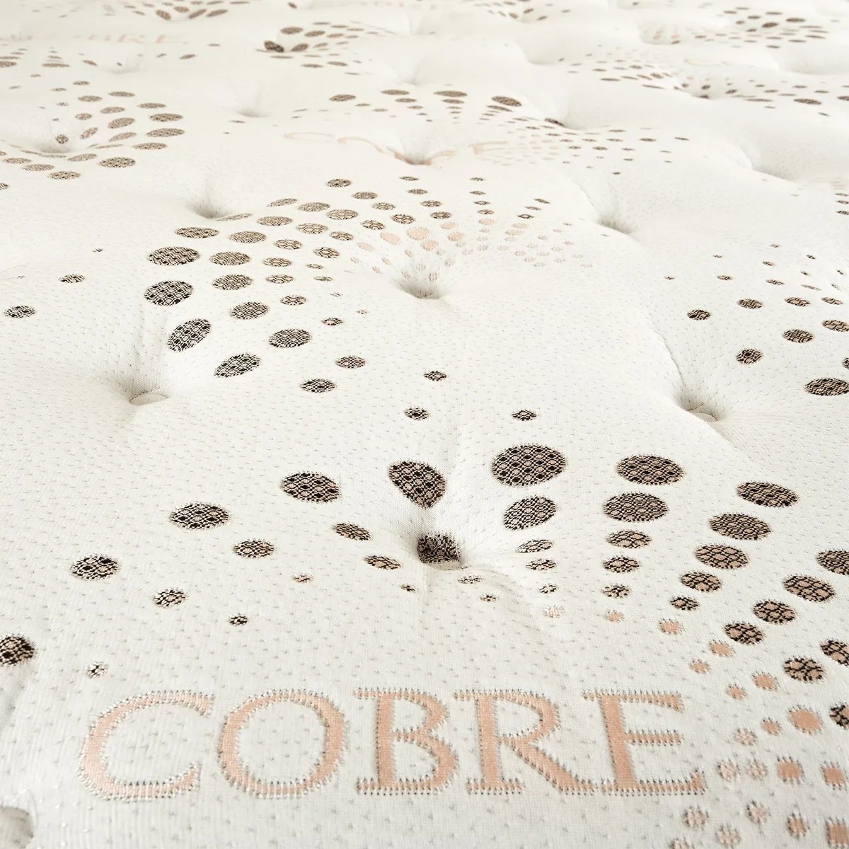 Cama Europea Terra Cobre Flex 2 Plazas + Respaldo + 2 Veladores Flex