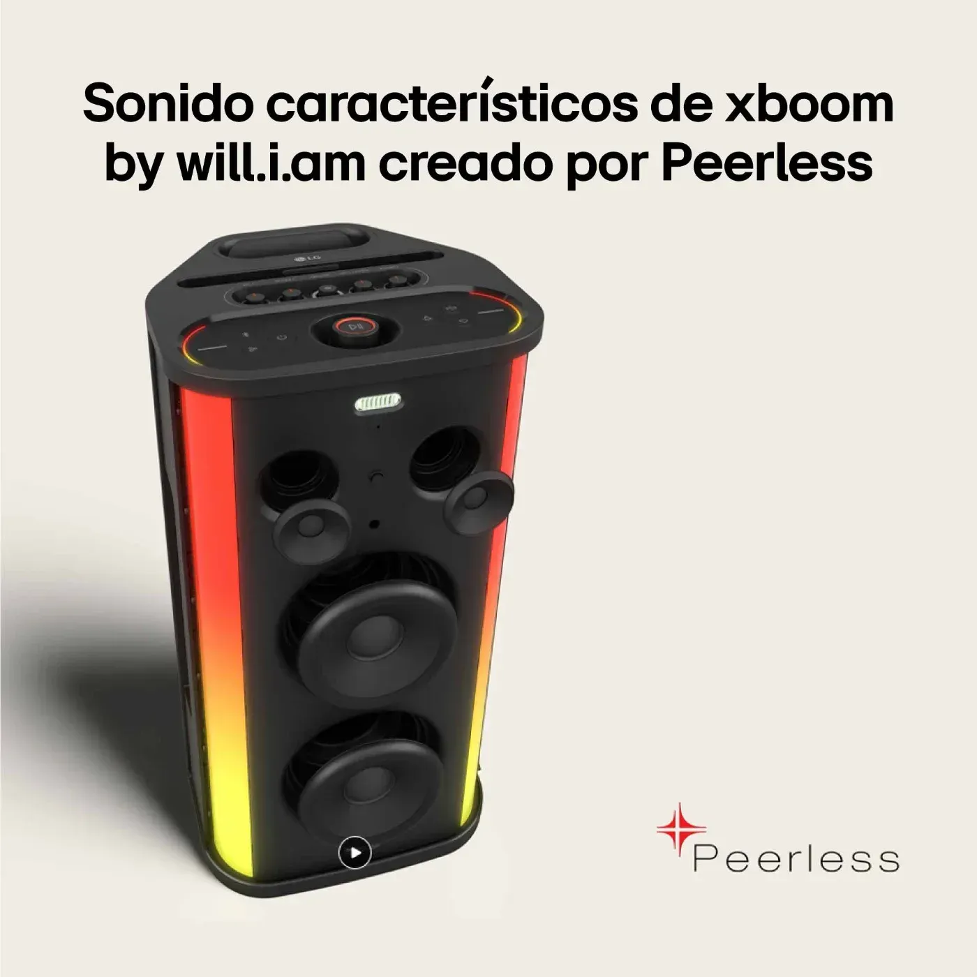 Oferta flash - compra rápida y ahorra-XBOOM STAGE 501 Negro
