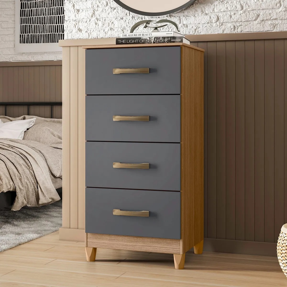 COMBO CLOSET 6P+COMODA 4C GRAP