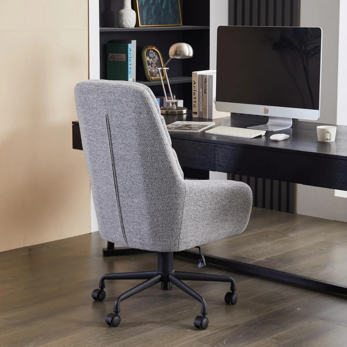 Silla Escritorio PC Pascal Gris