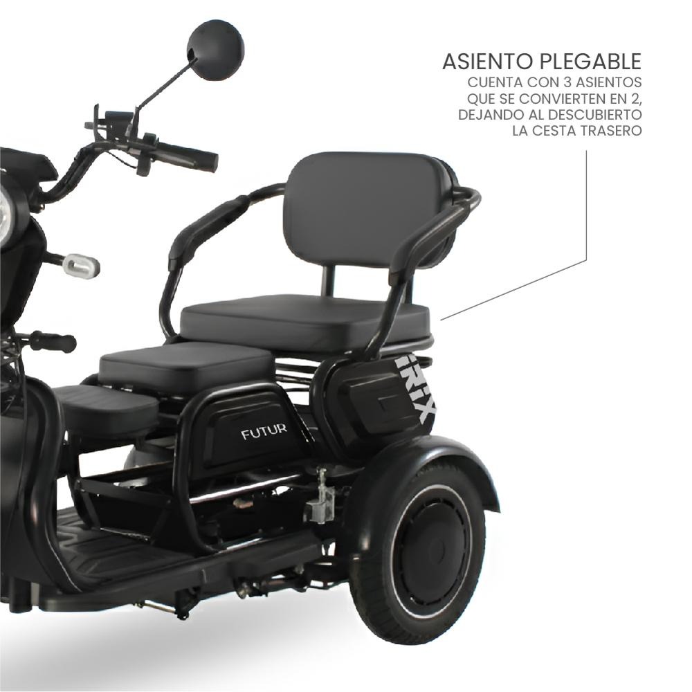 Trimoto Electrica Futur Irix Rosado Golden