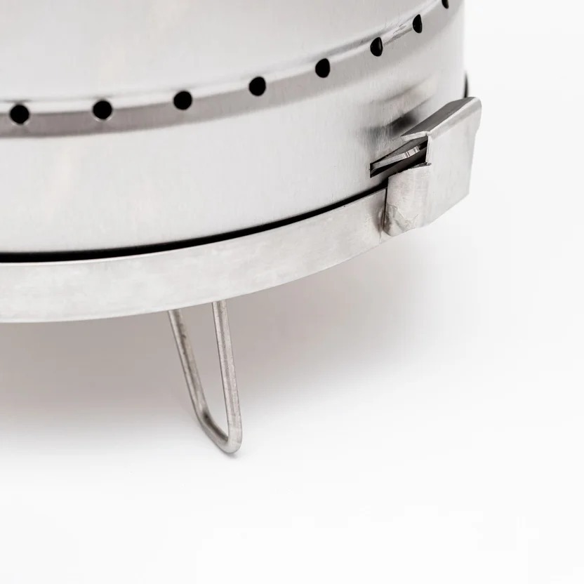 Barril Asador Acero Inoxidable Mini Basik 56X30 Cm Capacidad de 4 a 6 Lbs