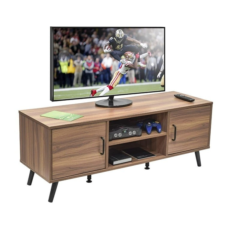 Mesa Minimalista Top Living para TV textura madera Top Living LUCCA-C